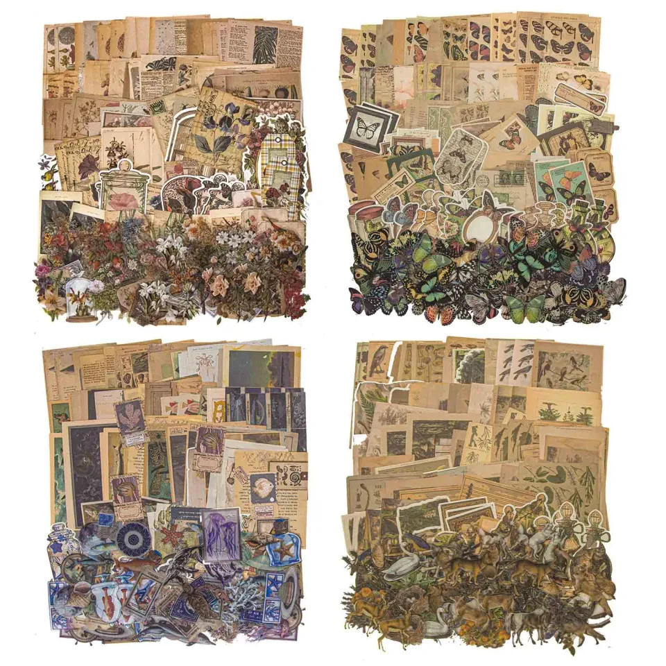 Ieebee Animism Materialset 120 Papier 80 PET Sticker