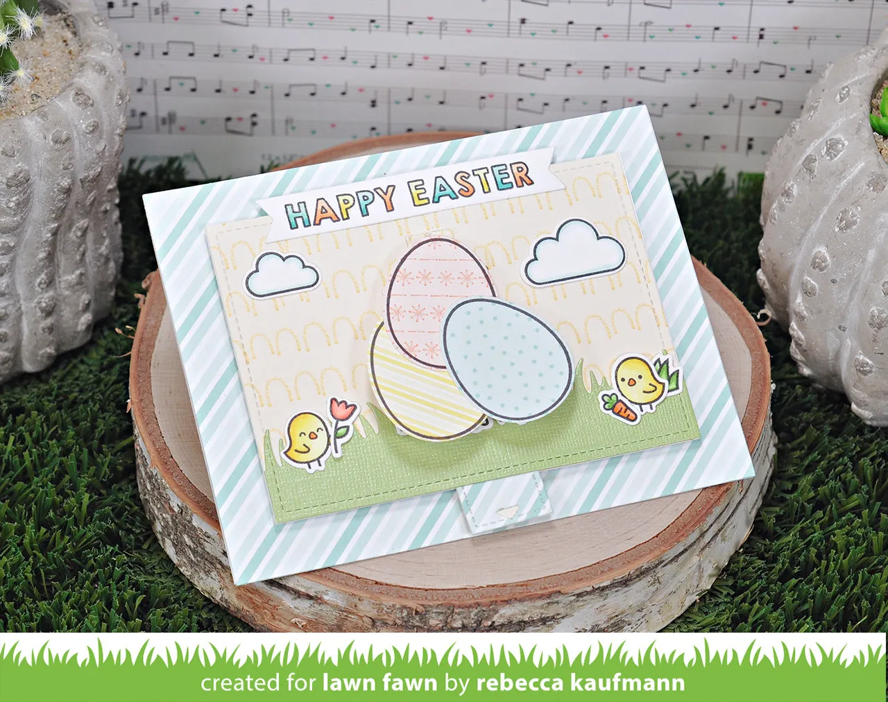 Lawn Fawn Eggstraordinary Easter Stempelset Add-On
