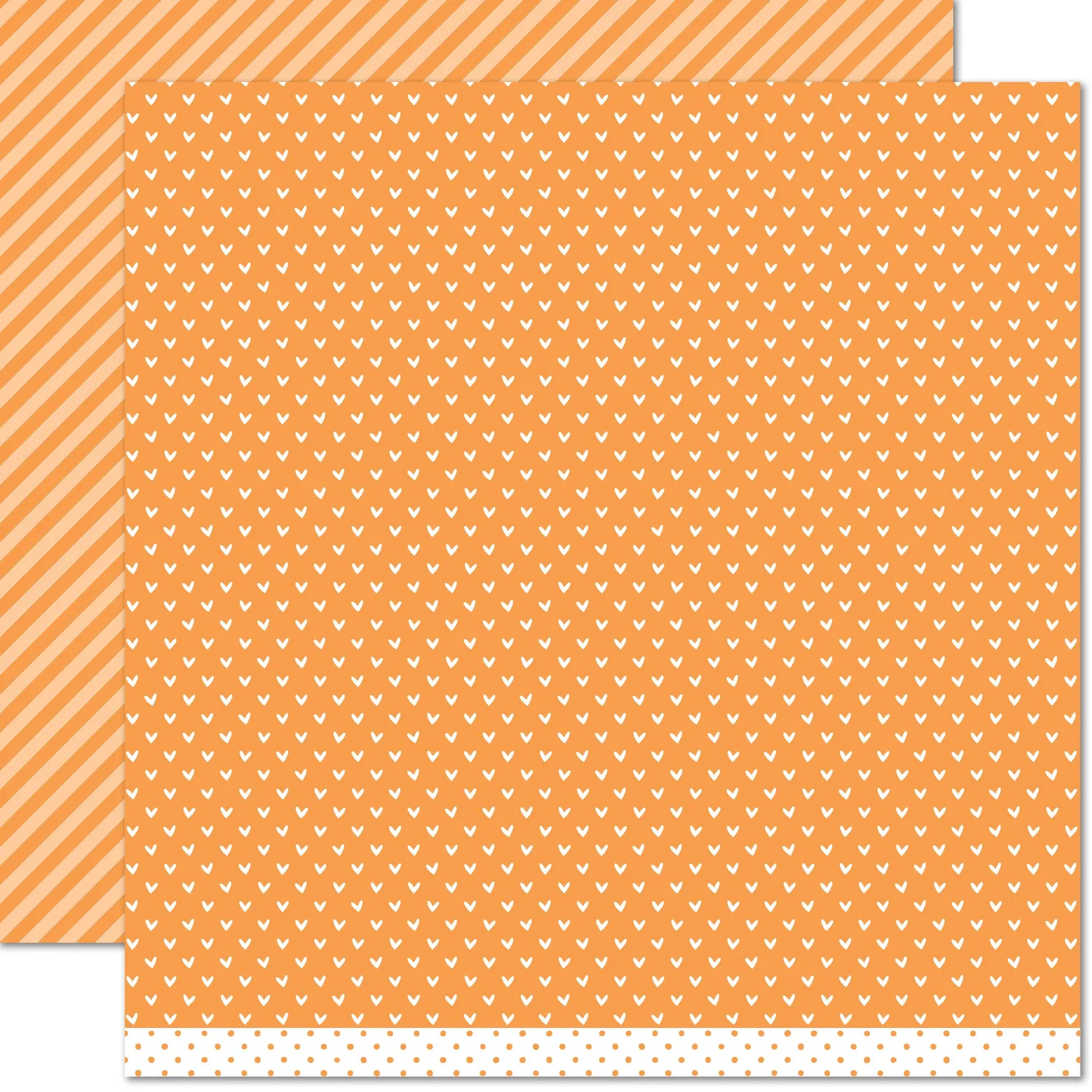 Lawn Fawn Jack-o'-lantern Line Dance Papier 12x12 Halloween