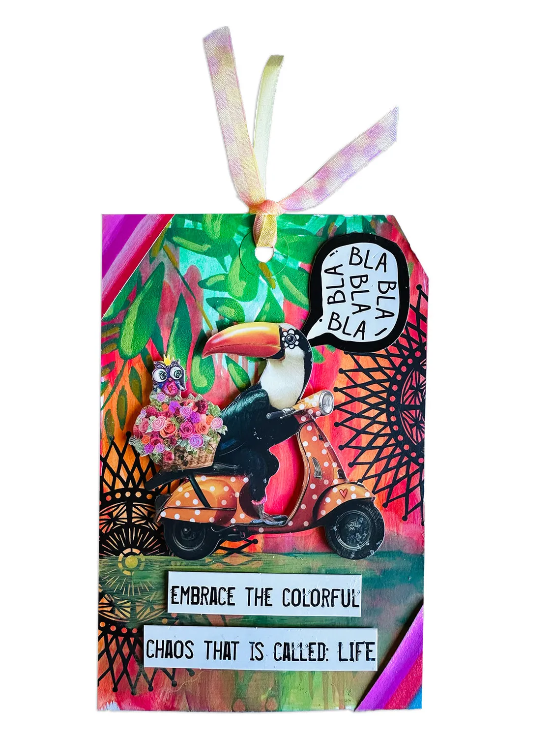 Art by Marlene 2025 Grazy Birds Paper Elements 32 Teile