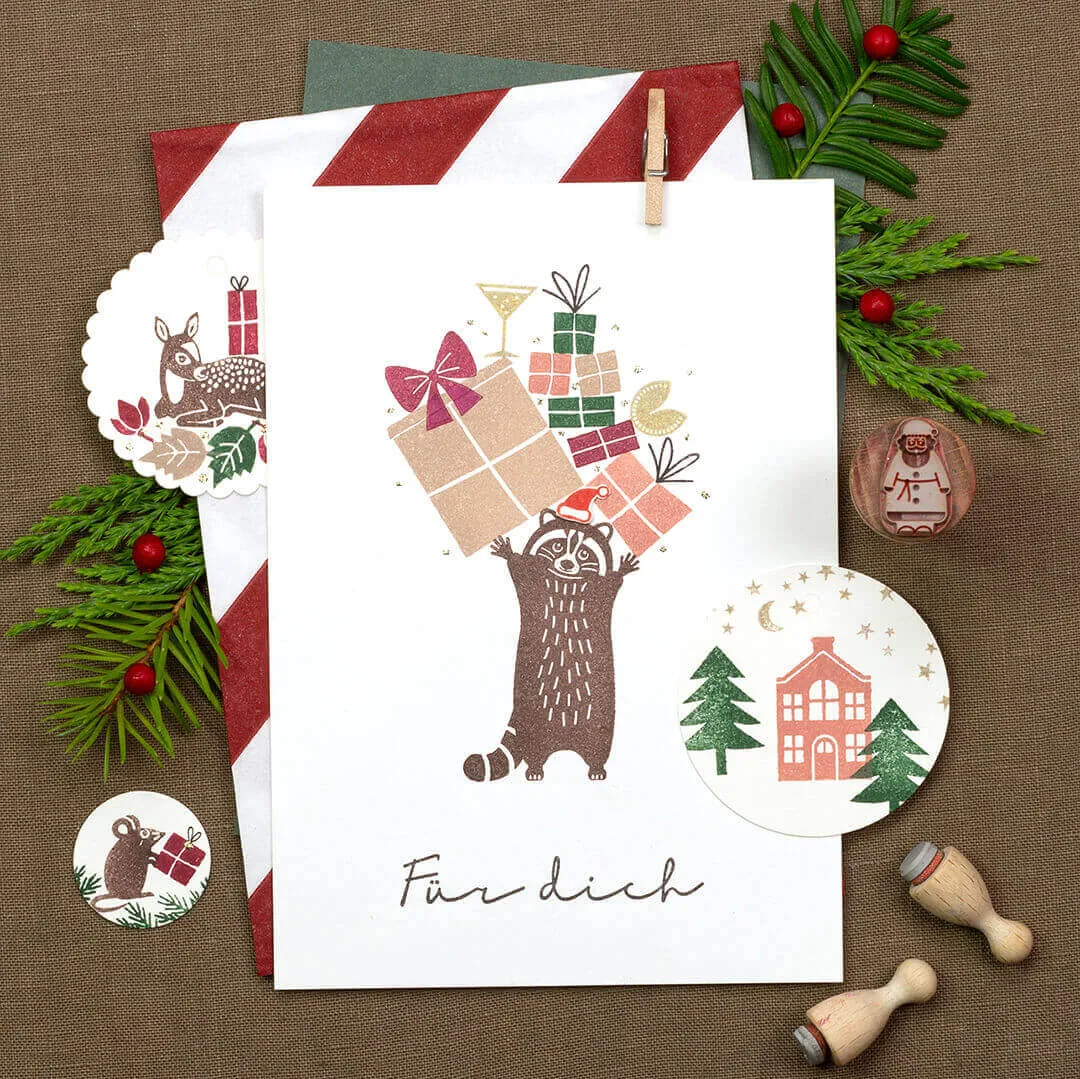 Perlenfischer Festive Bow Small Stempel 15x16mm
