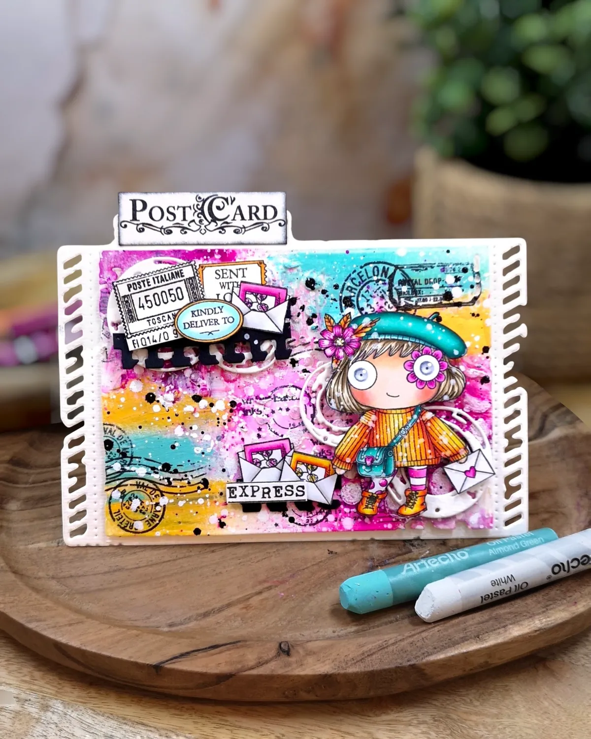 AALL and Create TP-1377 Paper Hug Stempel A7 6-teilig