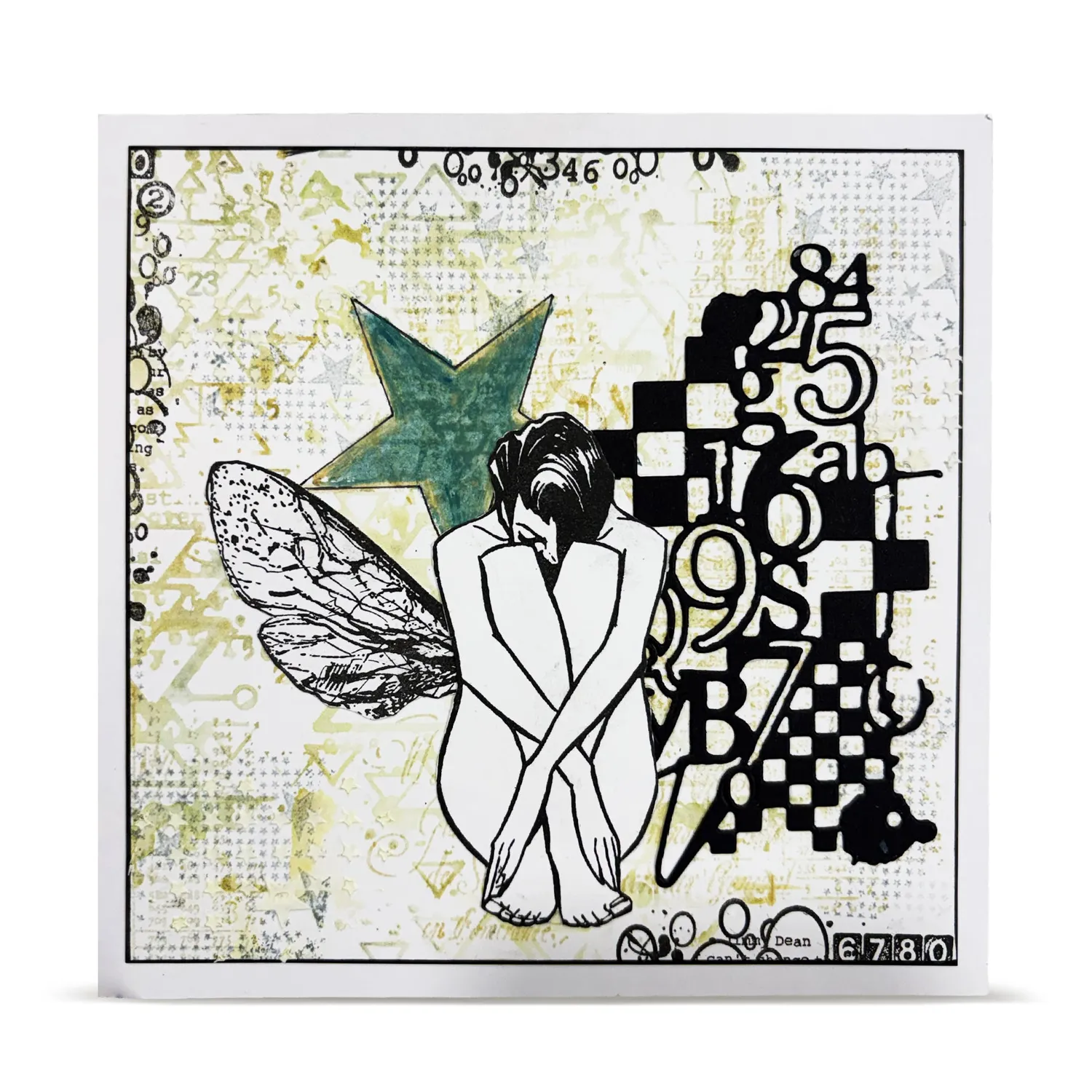 AALL and Create DI-22 Checkered Figures Stanzen Karo