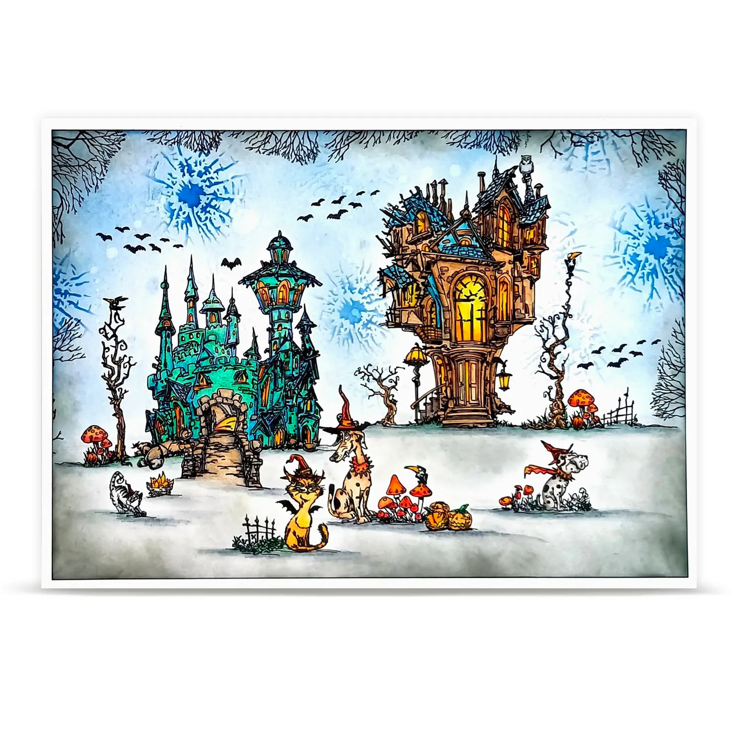 AALL and Create Whispers of Halloween Stempelset A6 5er