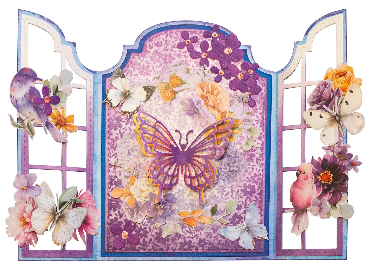 Studio Light Essentials Window folding cardshape Stanzschablone Fenster