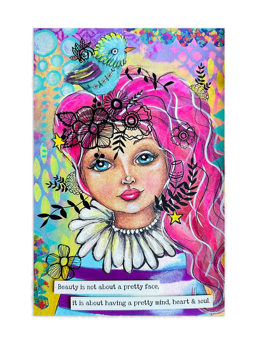 Art by Marlene 2025 Washi Tape Multicolor Bastelband
