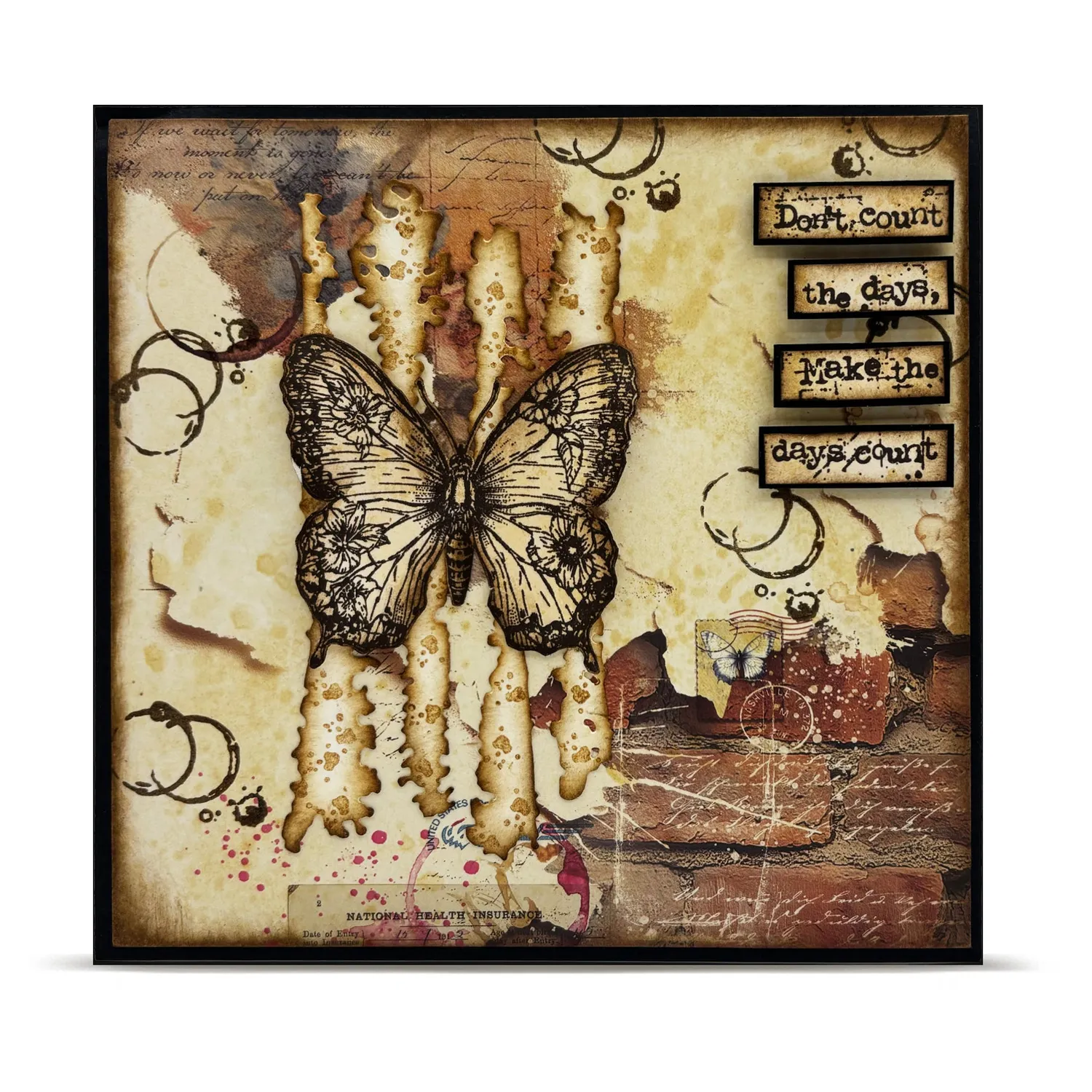 AALL and Create Februar 2026 Komplett-Set Stempel Schablone