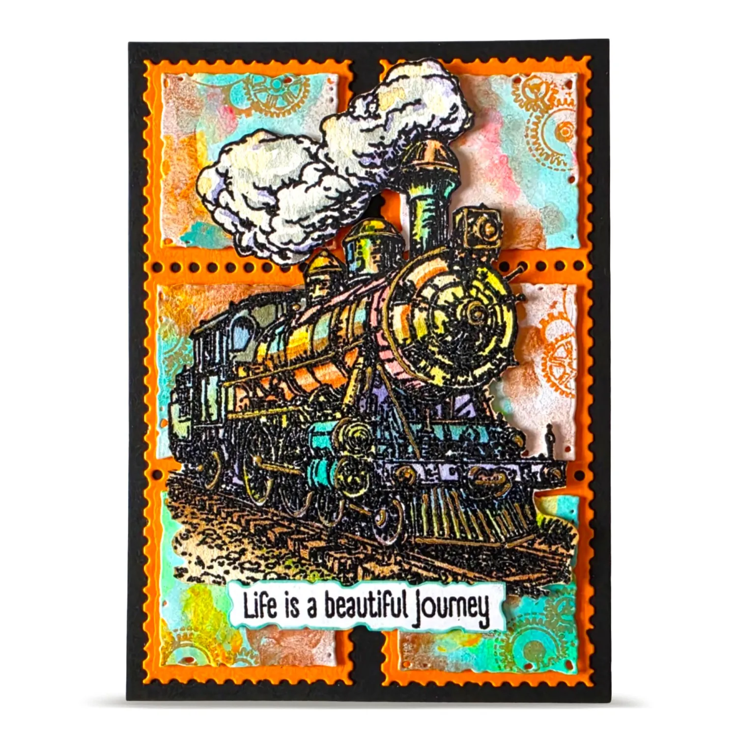 AALL and Create TP-1455 Enjoy the Ride Stempelset A6 3 Motive