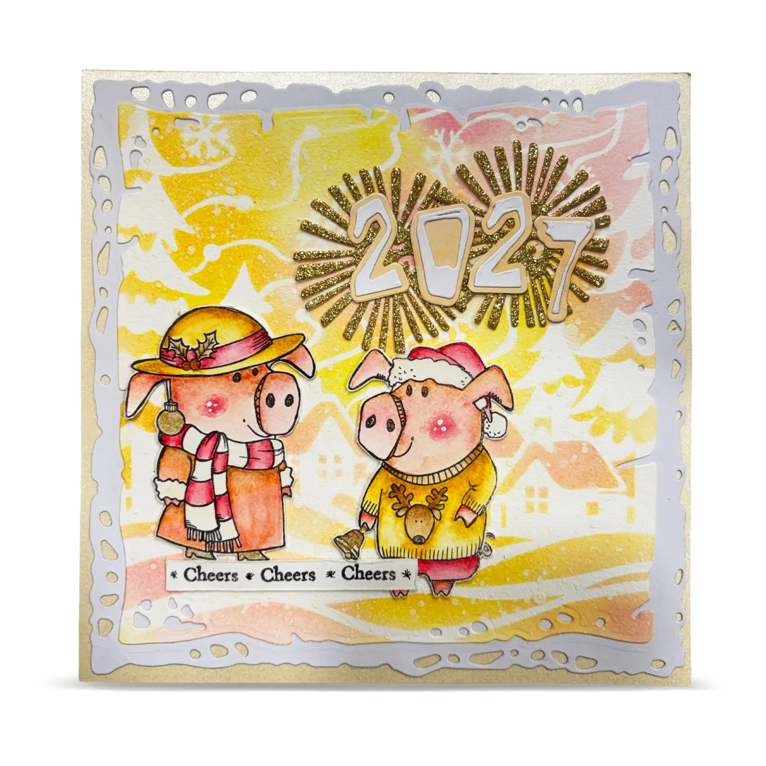 AALL and Create PC-272 Winter Quiet Schablone 15x15 cm