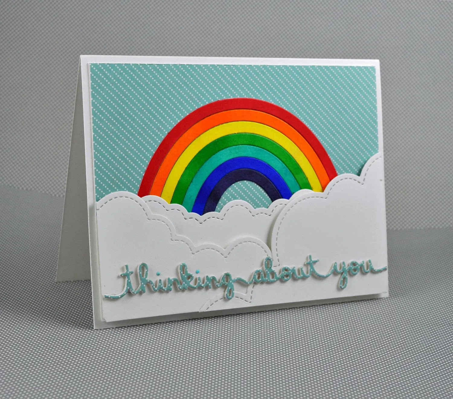 Lawn Fawn Rainbow Stanzschablonen Regenbogen 7-teilig