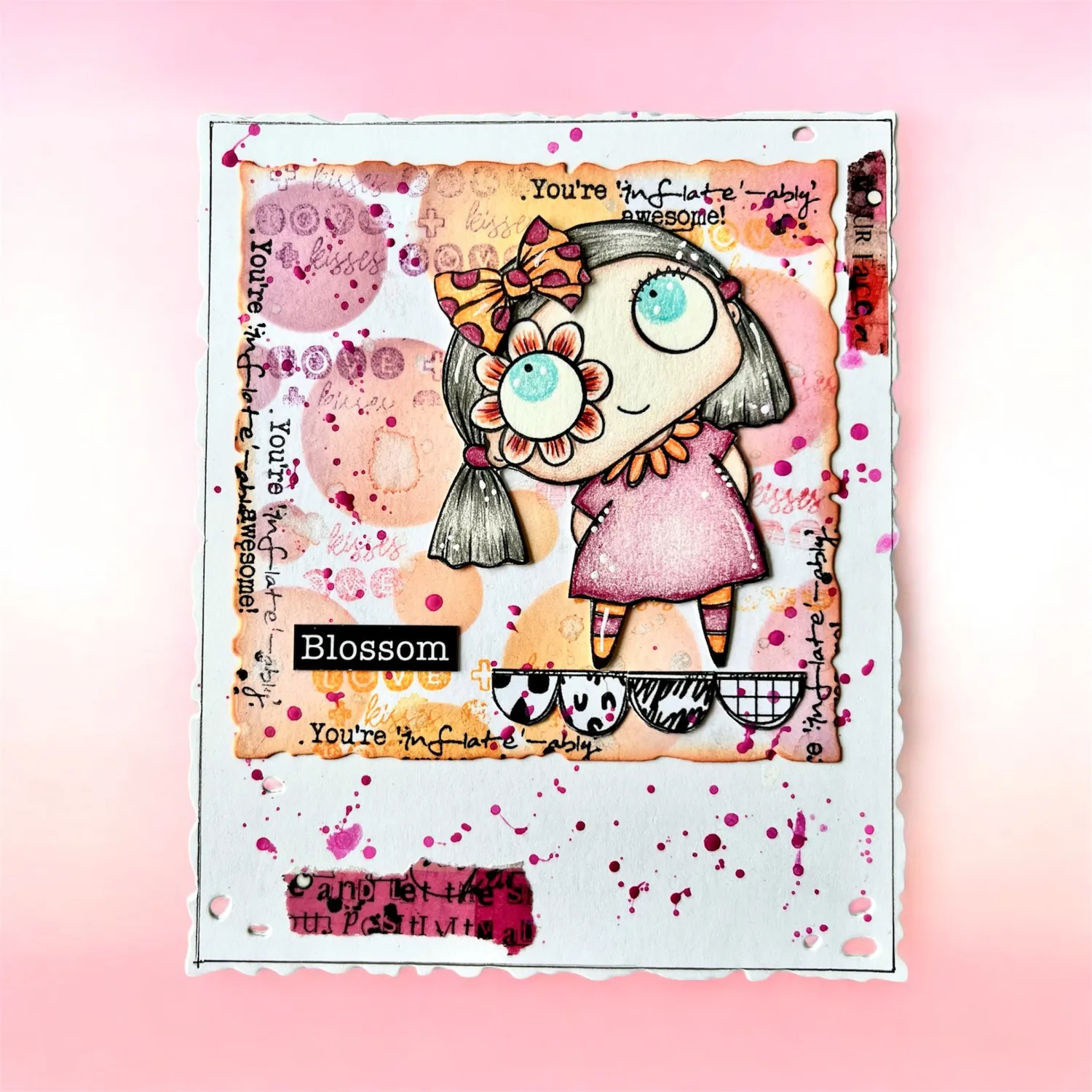 AALL and Create #300 Look Cute Stempelset A7 Cuties
