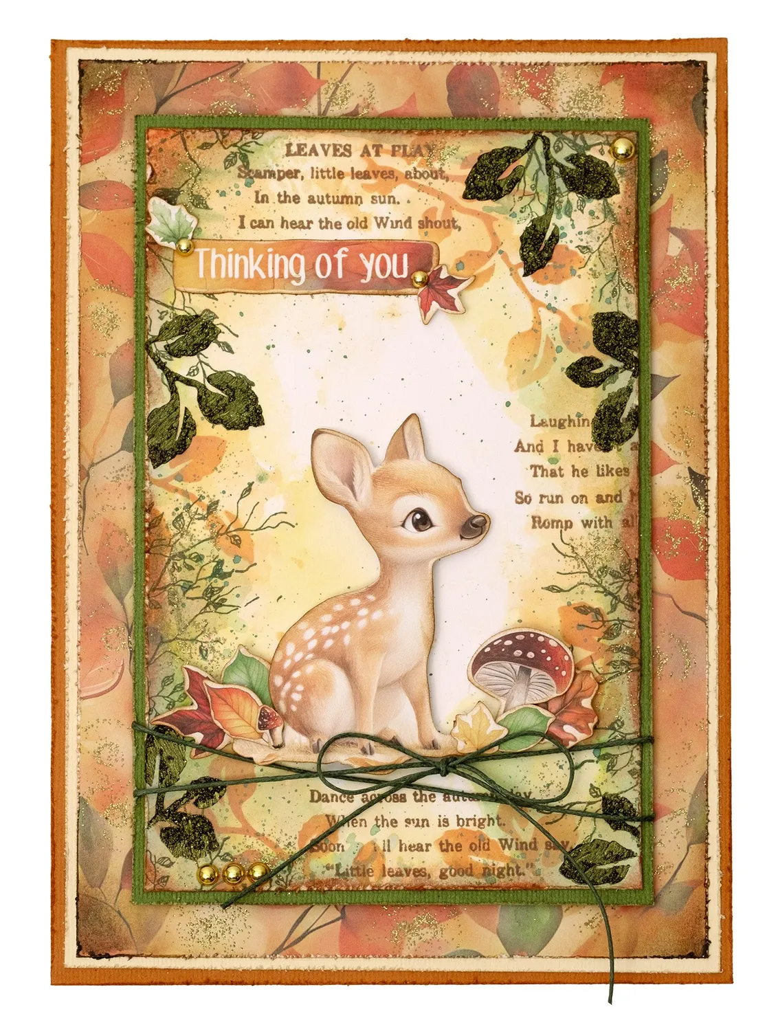 StudioLight Charming Autumn Designpapier-Block Hintergrund 36-tlg