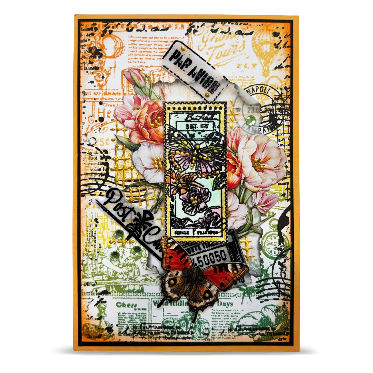 AALL and Create Geometric Gazette Stempel Bundle A6 11-tlg