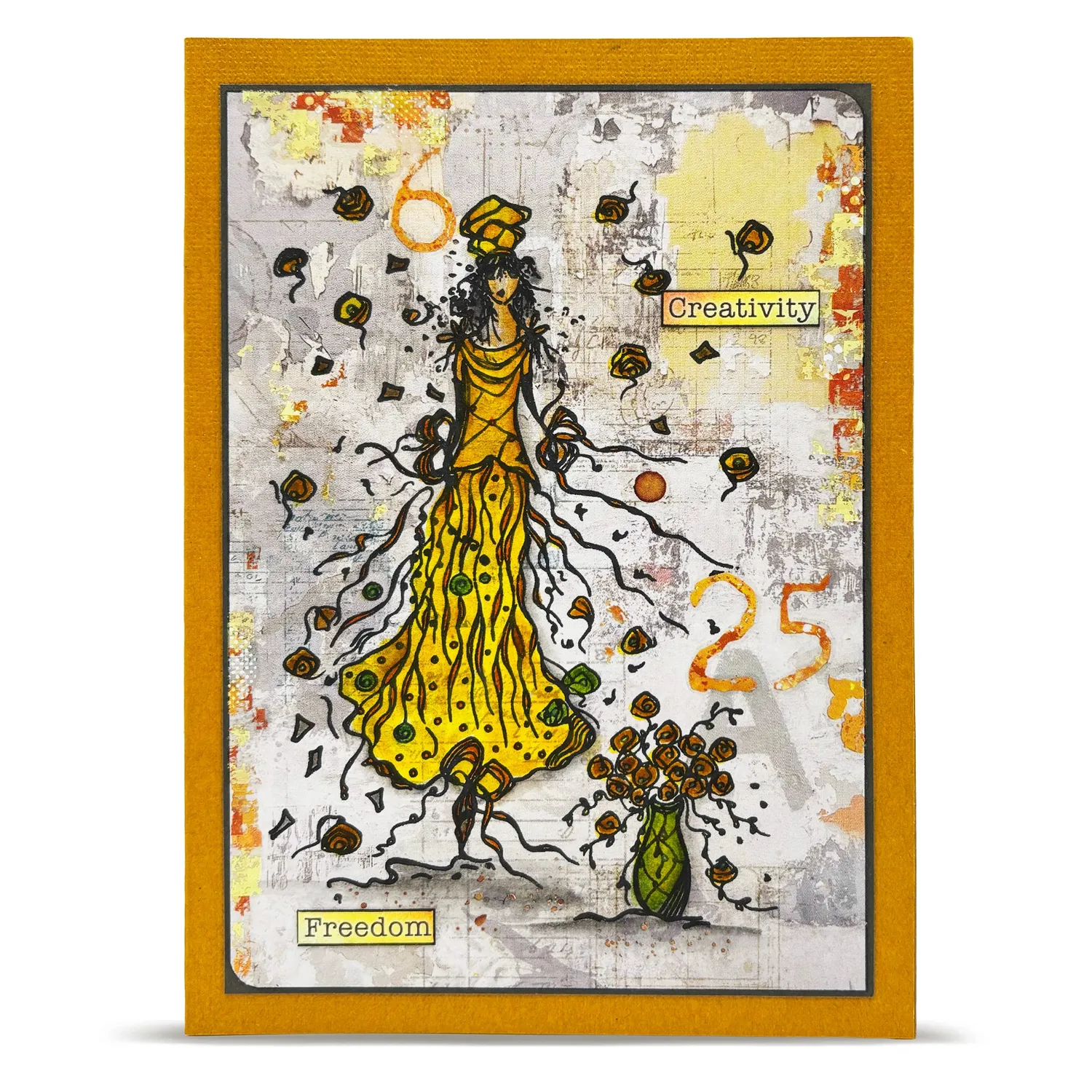 AALL and Create TP-1399 Her Body A Garden Stempel A6