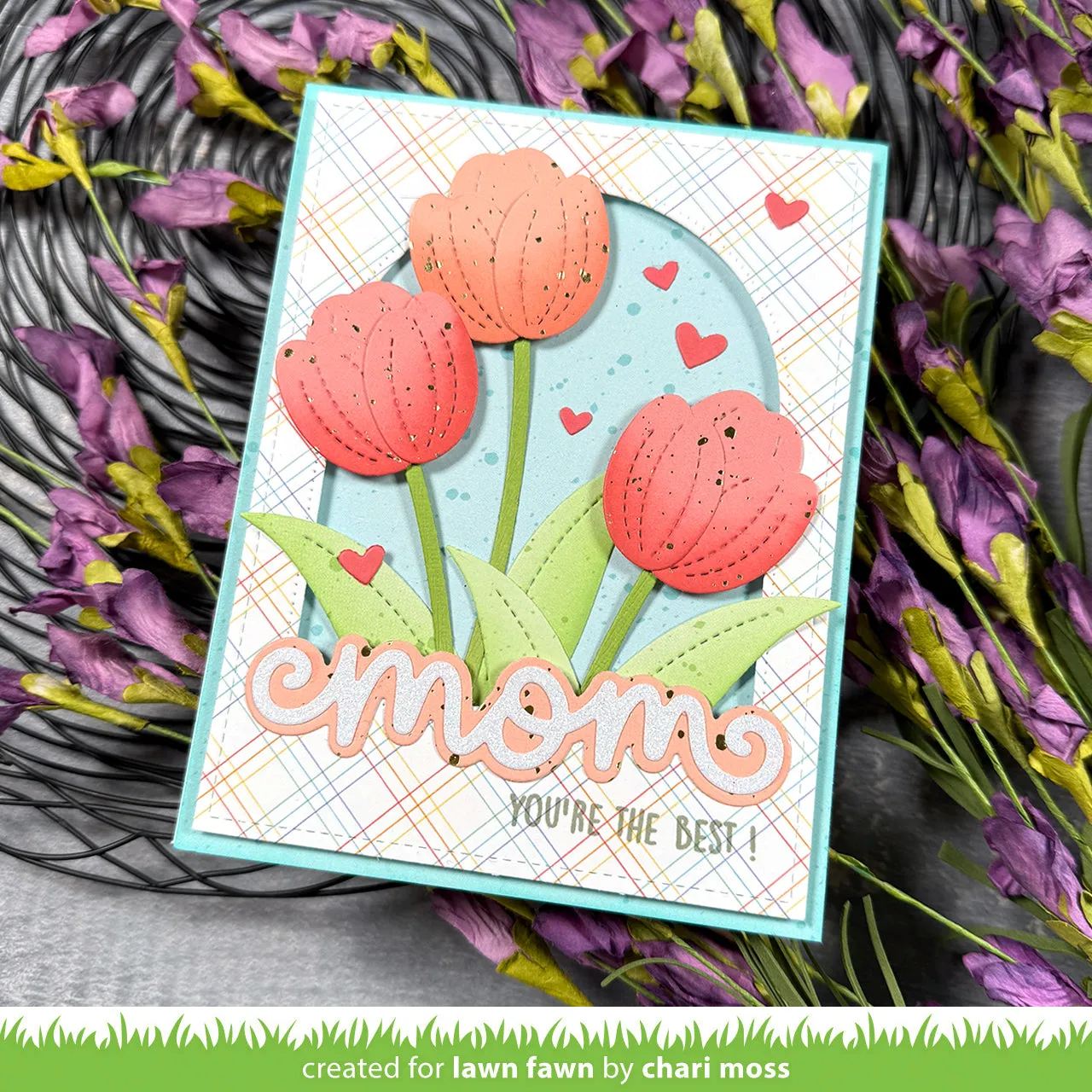 Lawn Fawn Scripty Mom Outline Add-On Stanze 1-tlg Kontur