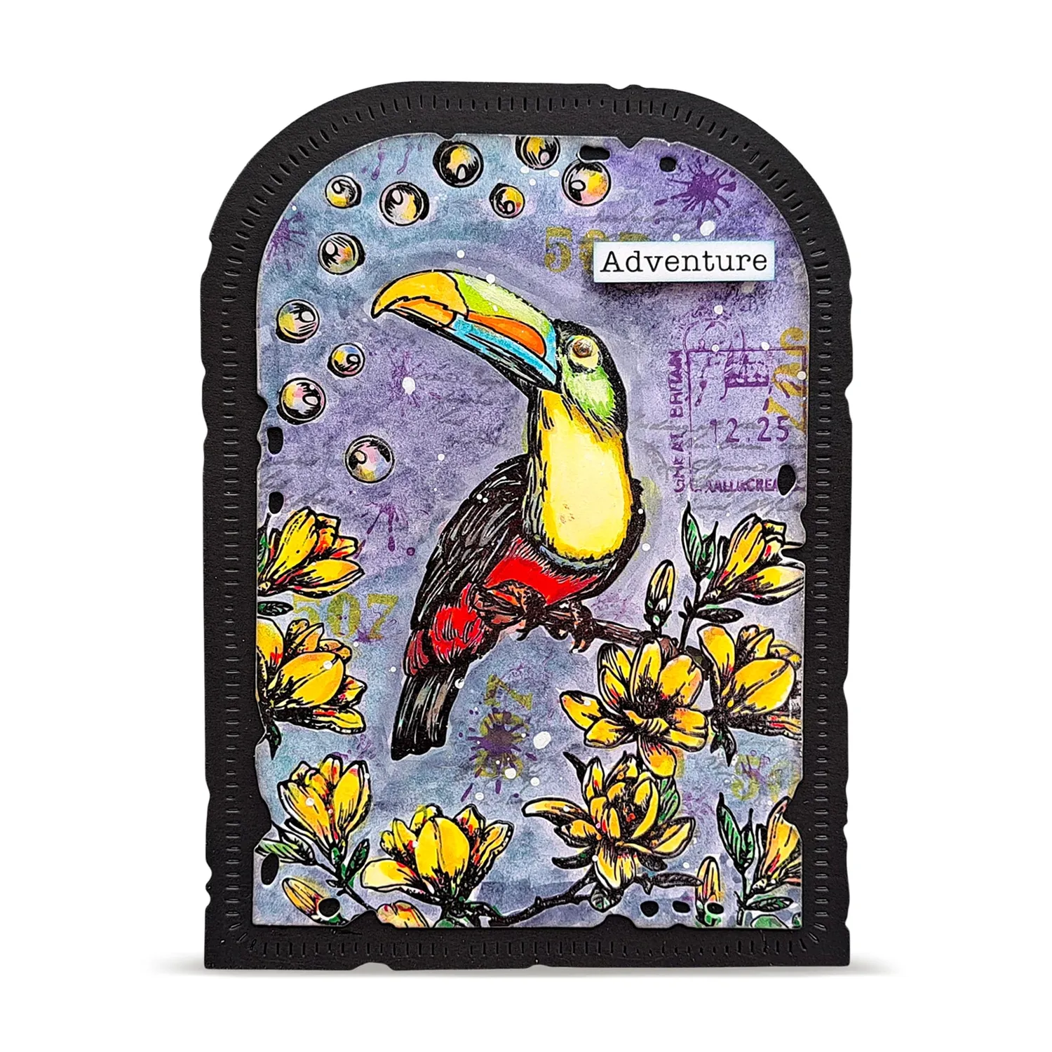 AALL and Create TP-1347 Bubbly Toucan Stempel A6 Tukan