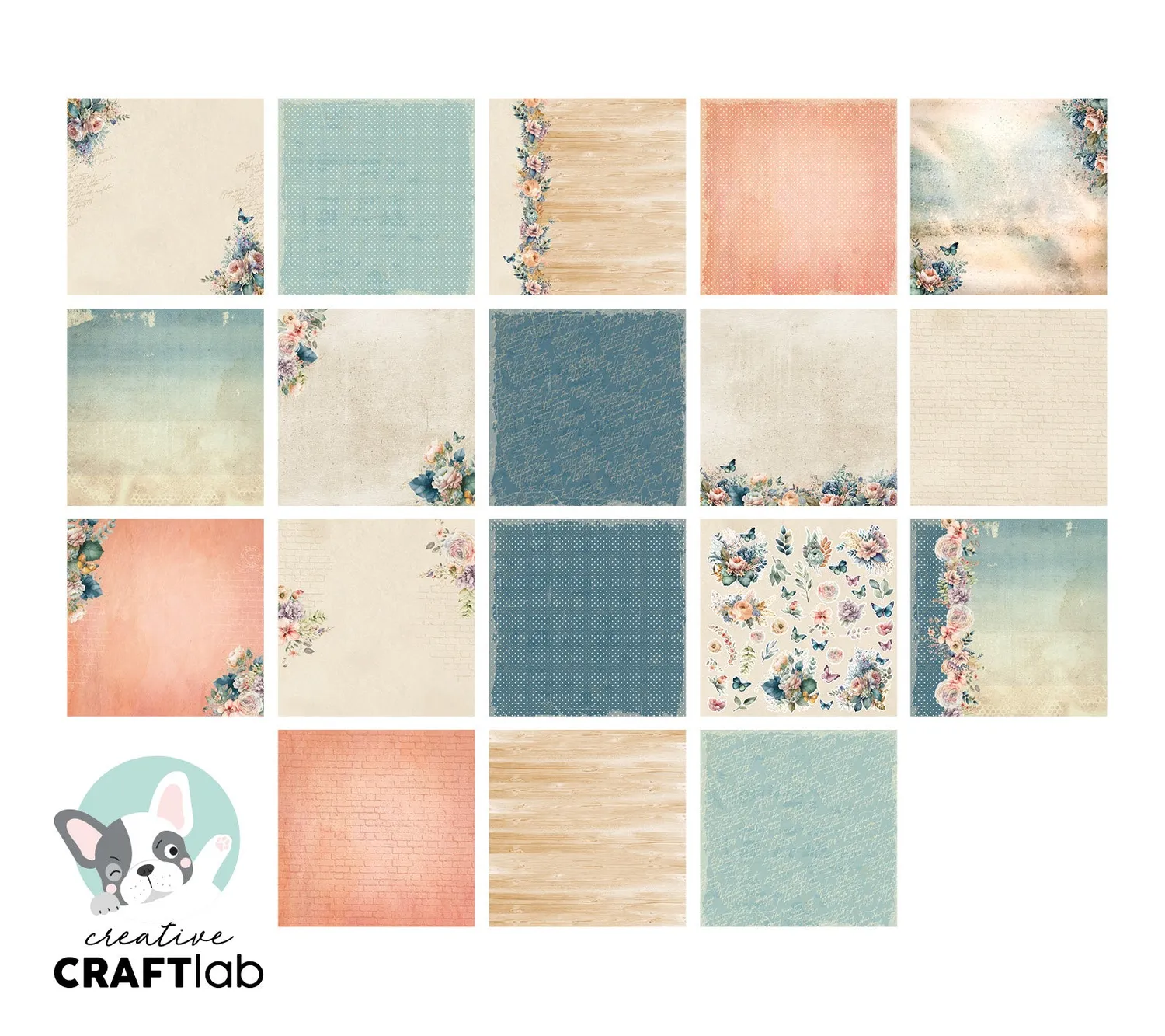 StudioLight Creative Craftlab Aurelia Designpapierblock