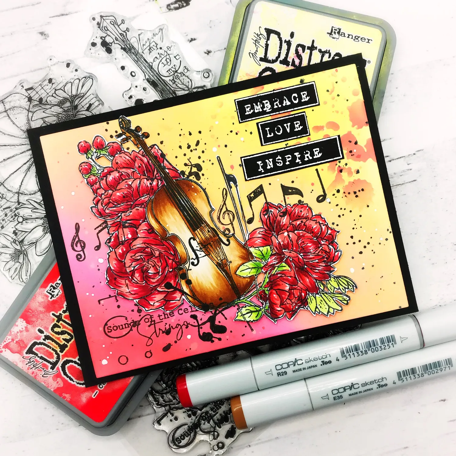 AALL and Create TP-683 All That Jazz Stempel A5 Photopolymer