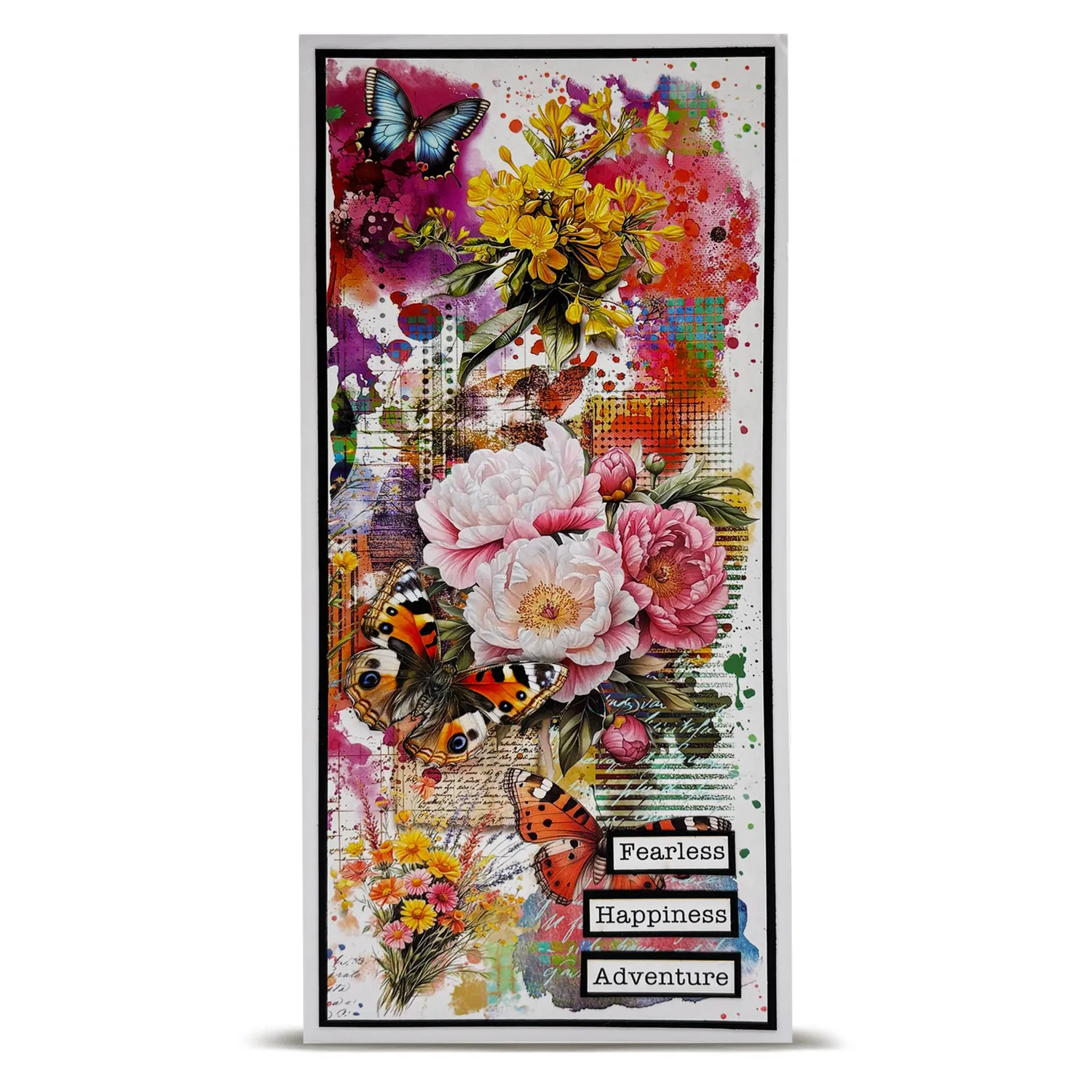 AALL and Create RO-25 Bloomscape Rub-Ons 2x A5 Blumen