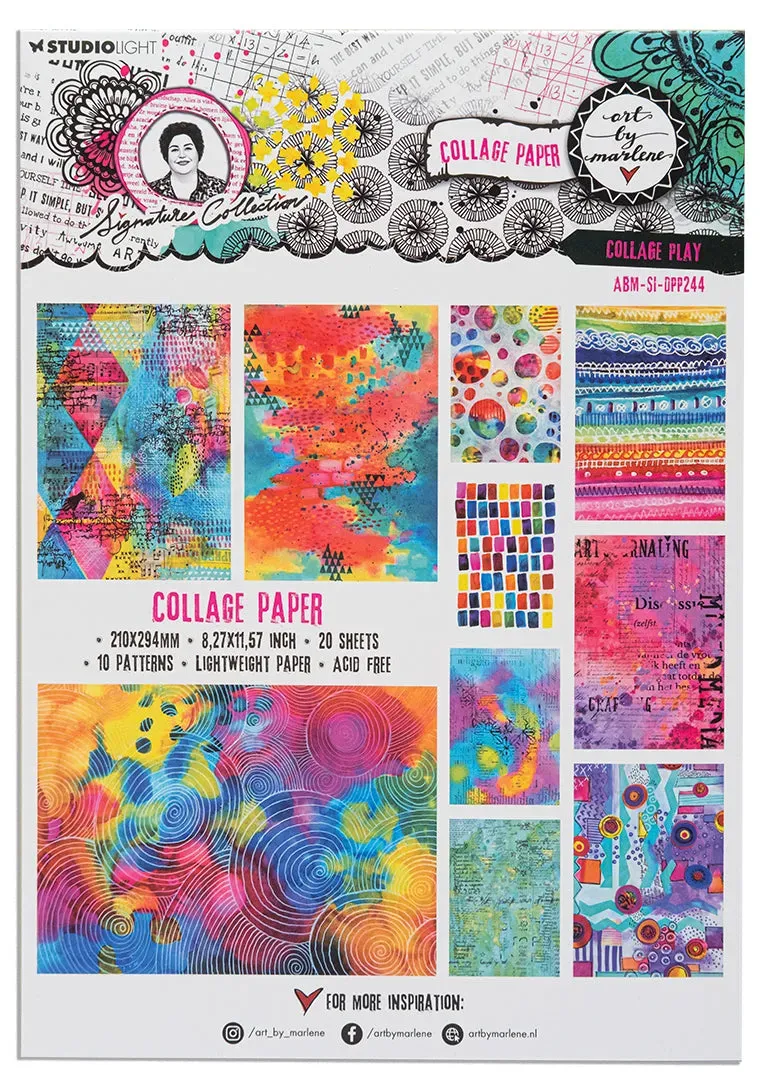 StudioLight Art by Marlene Collage Play Collagepapier