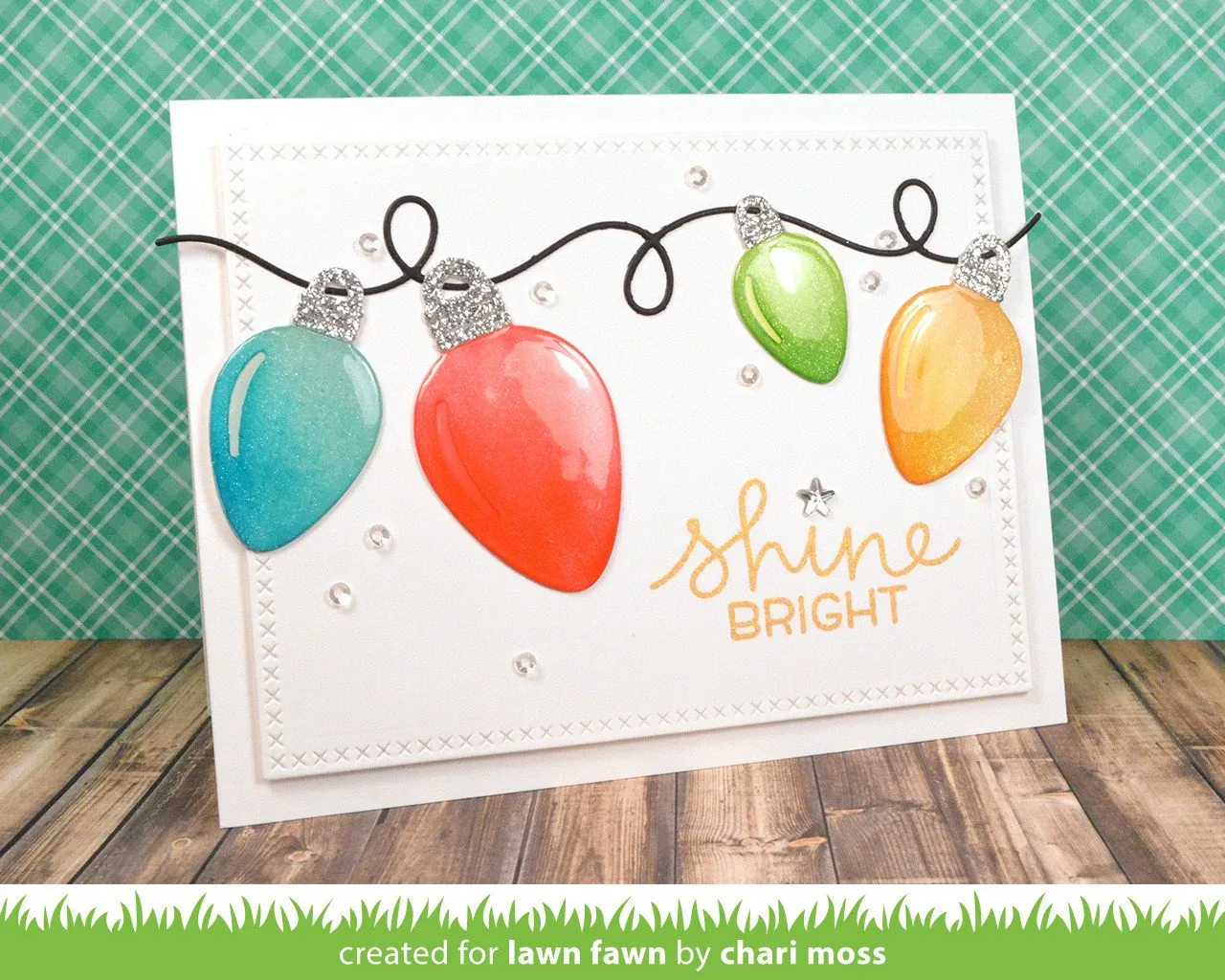 Lawn Fawn String of Lights Stanzen Lichterkette
