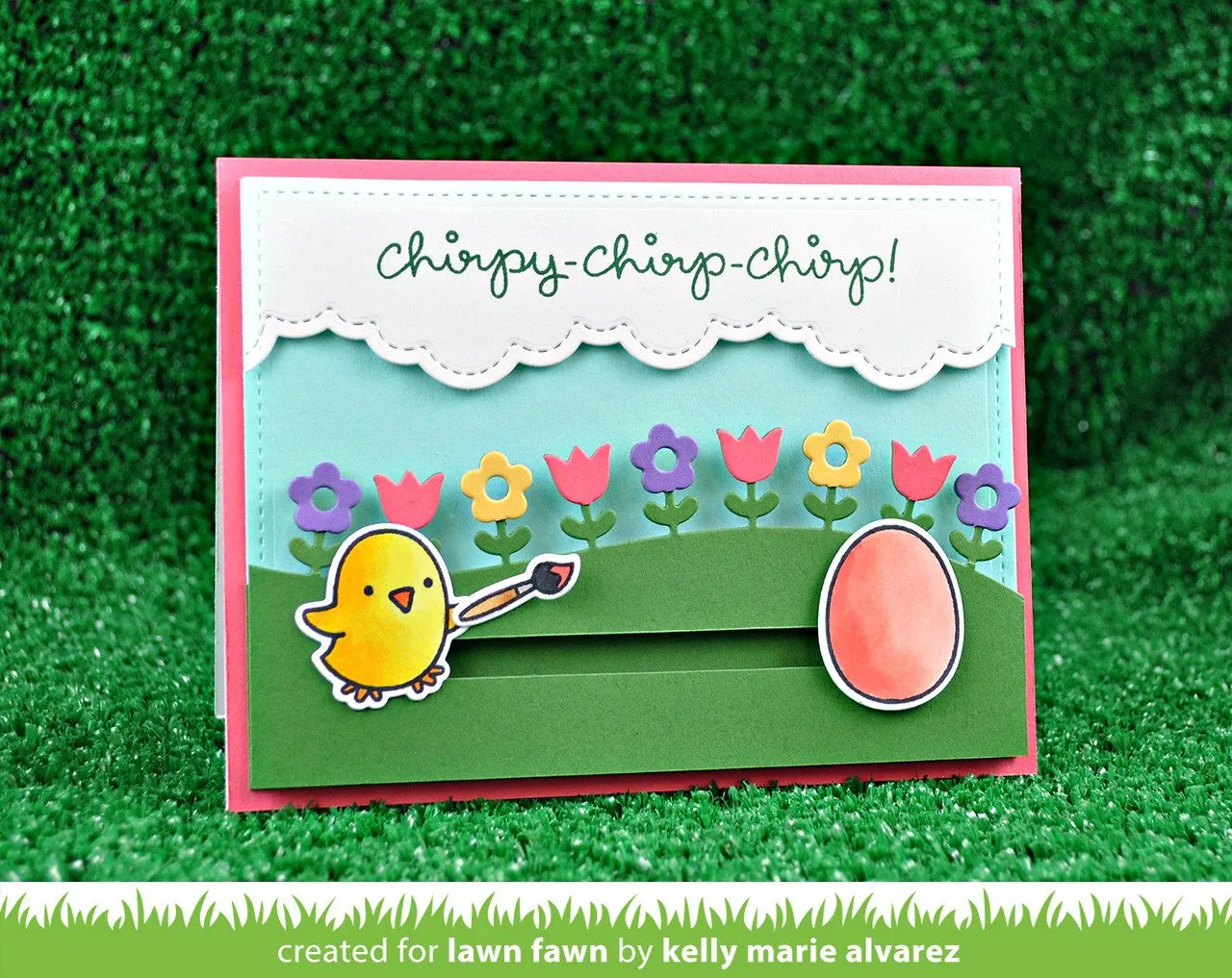 Lawn Fawn Lawn Cuts Slide On Over Stanzschablone Slider