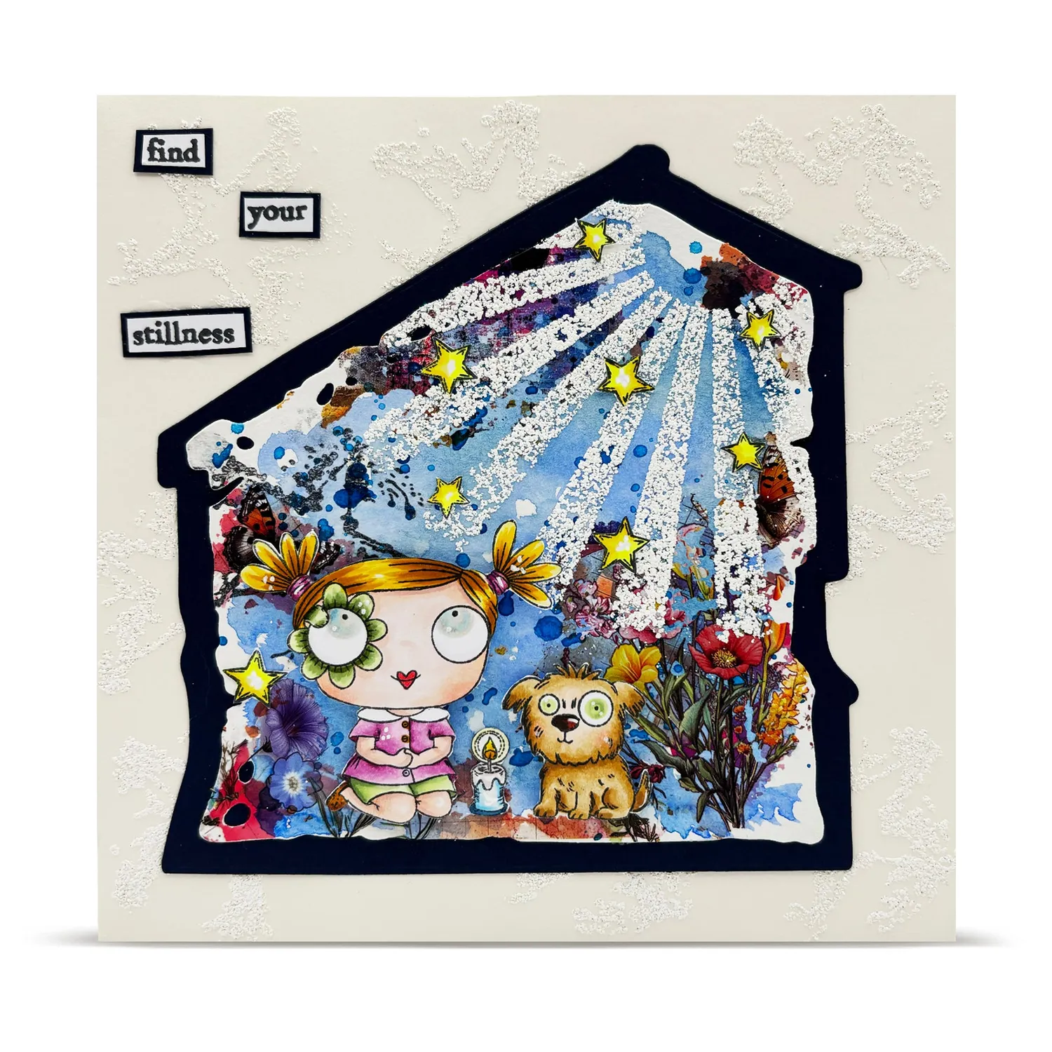 AALL and Create TP-1357 Find Your Stillness Stempelset A7 5 Motive