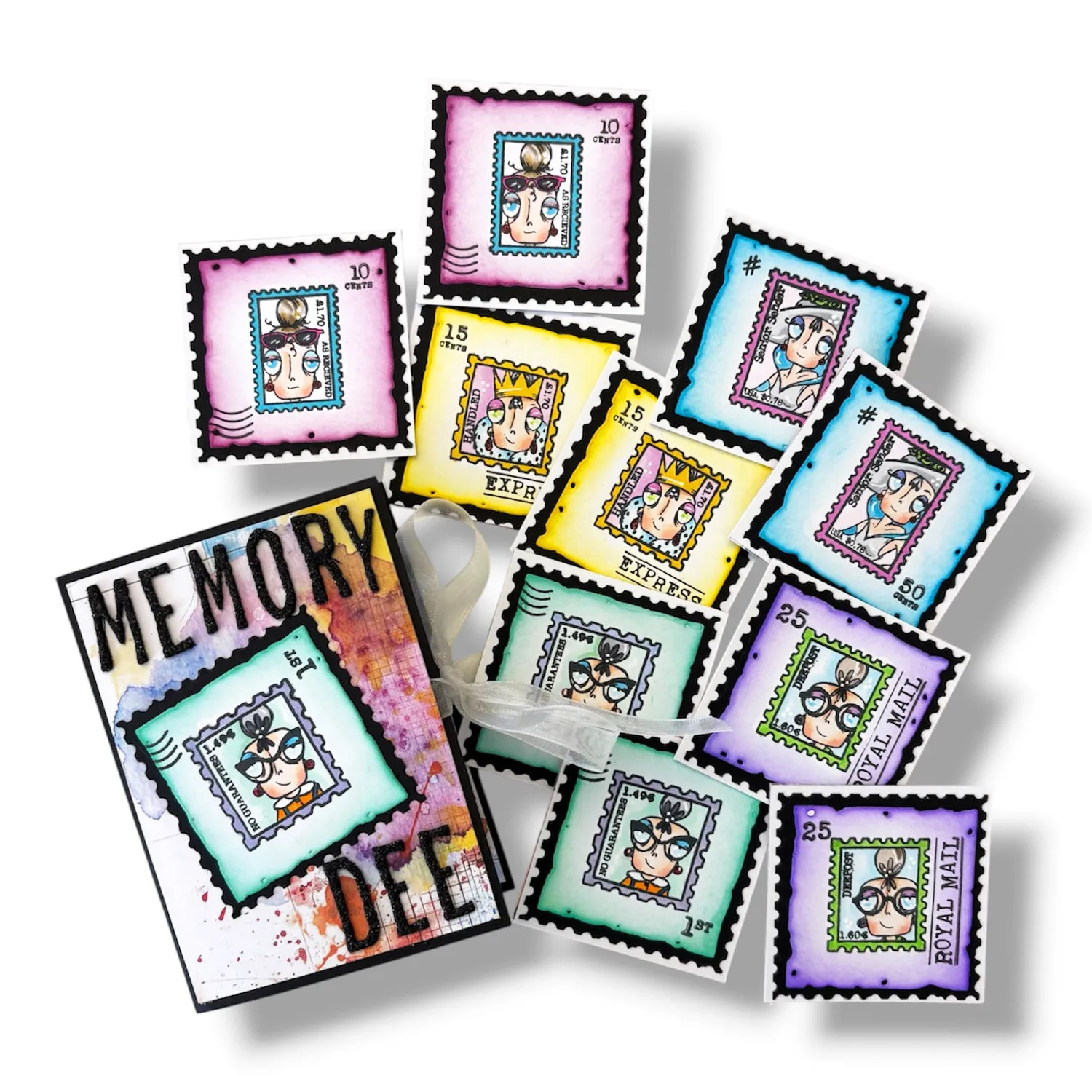 AALL and Create TP-1378 Miss Dee First Class Stempel A7