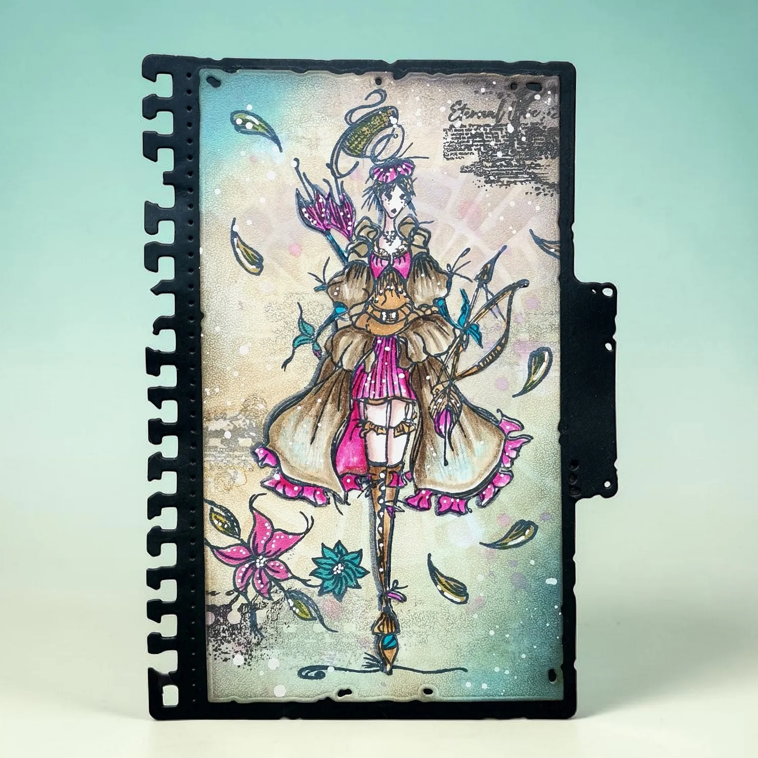 AALL and Create TP-1463 Aether Huntress Stempelset A6 6 Motive