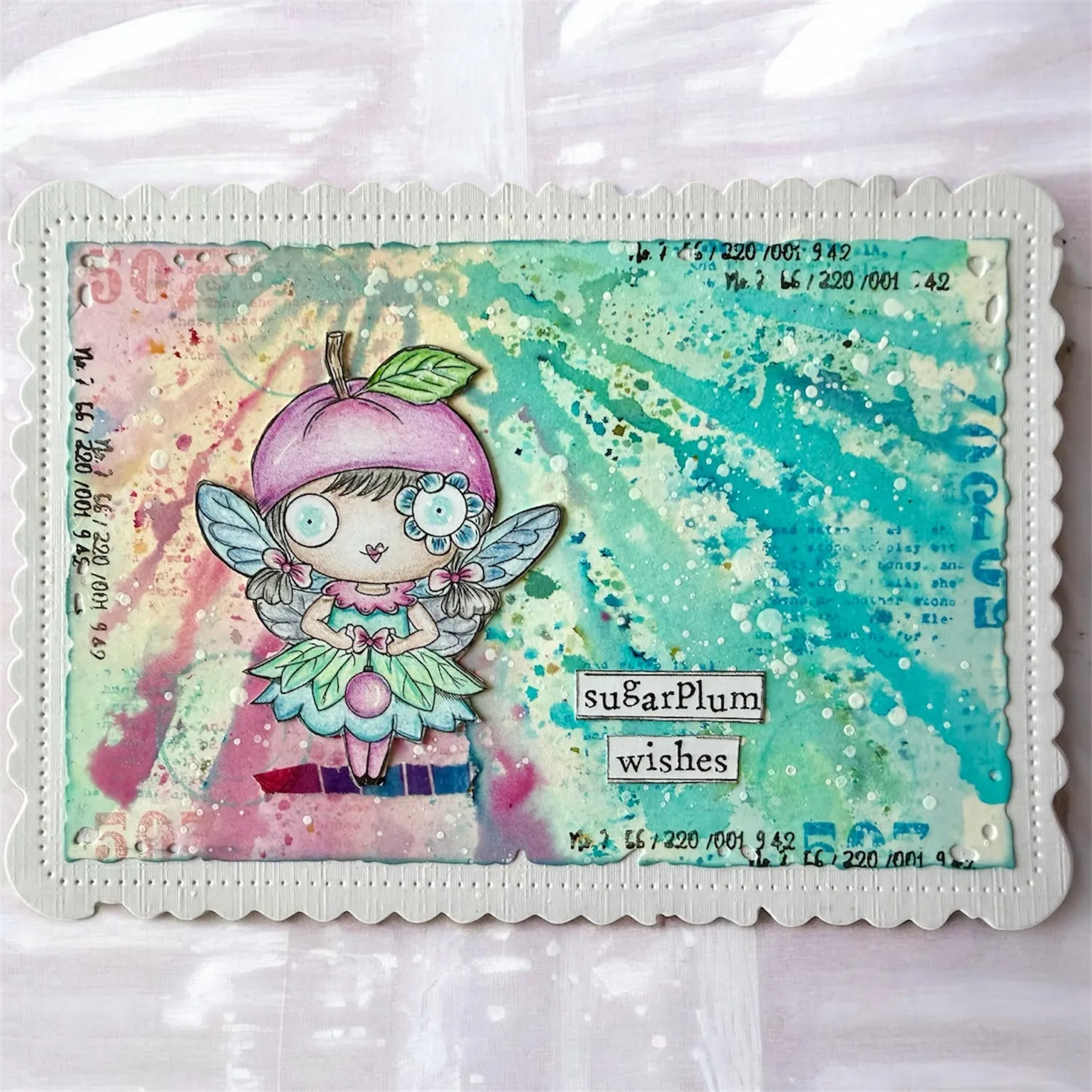 AALL and Create TP-1394 Sugarplum Stempelset A7 Weihnachten
