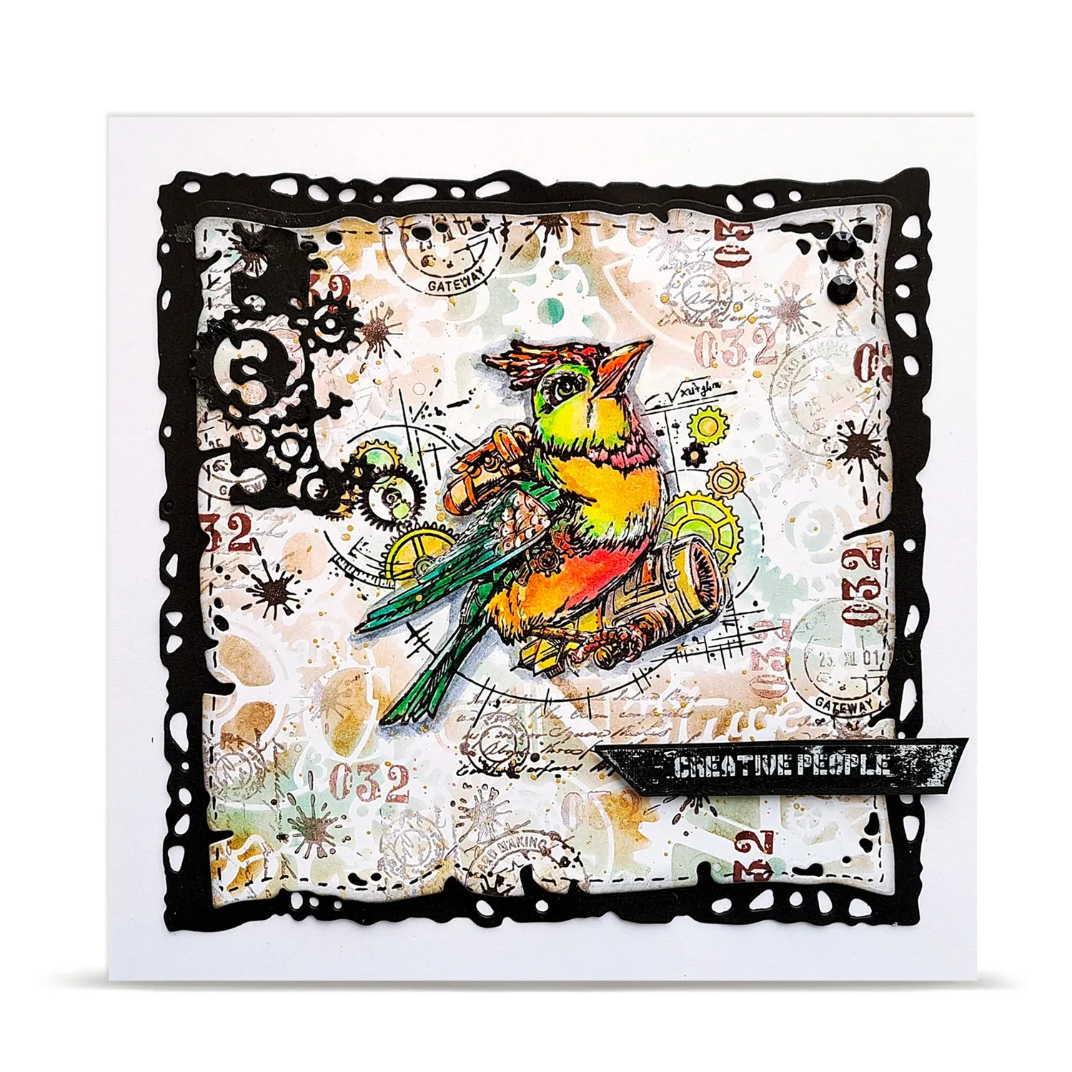 AALL and Create Autour de Mwa Gearlight Stempel Bundle