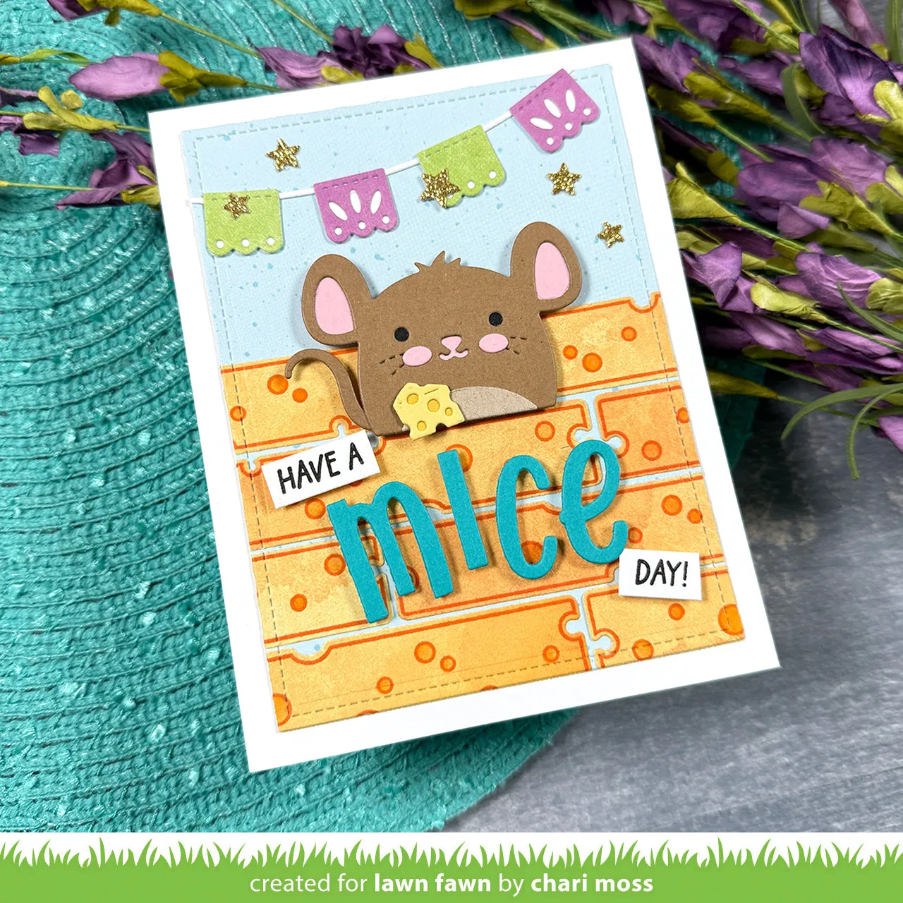 Lawn Fawn Tiny Gift Box Mouse Add-on Stanzschablone LF3809 13-tlg
