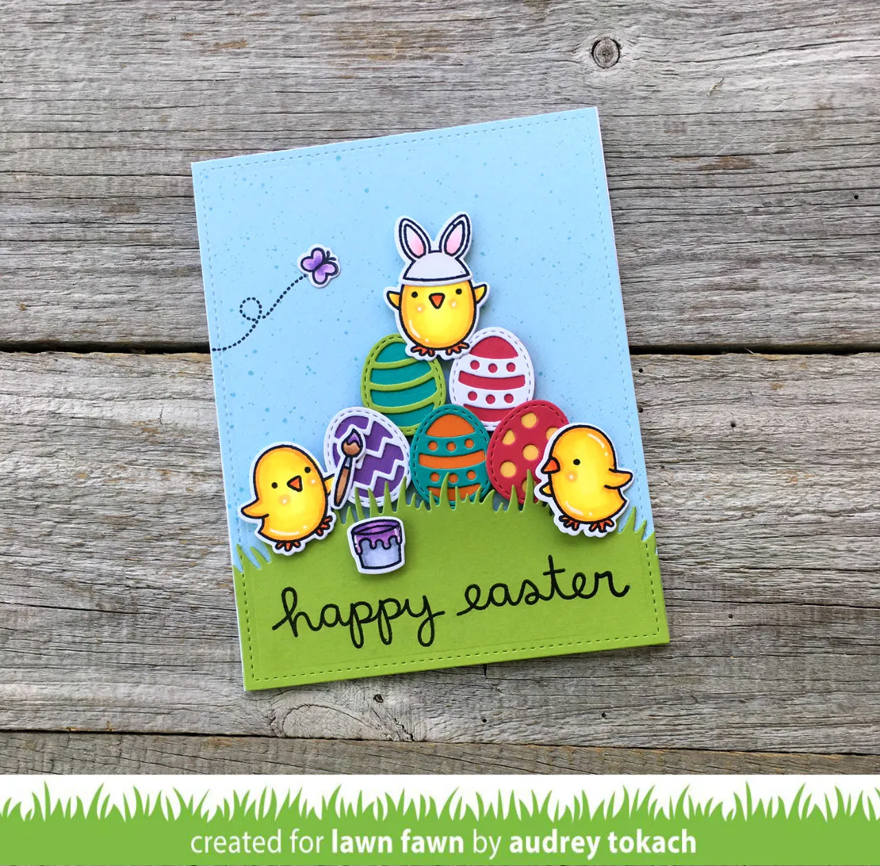 Lawn Fawn Mini Easter Eggs Stanzschablonen Ostern