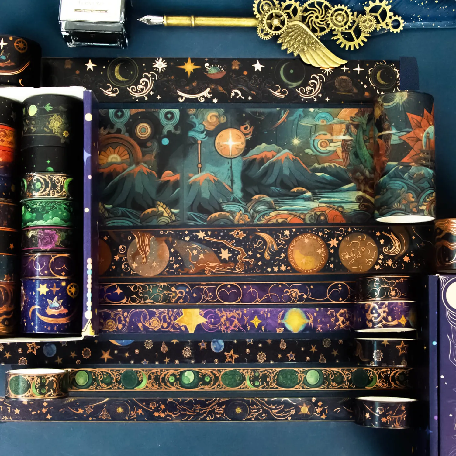 Ieebee Magic Washi Tape Set 29 Rollen Tarot Zauber