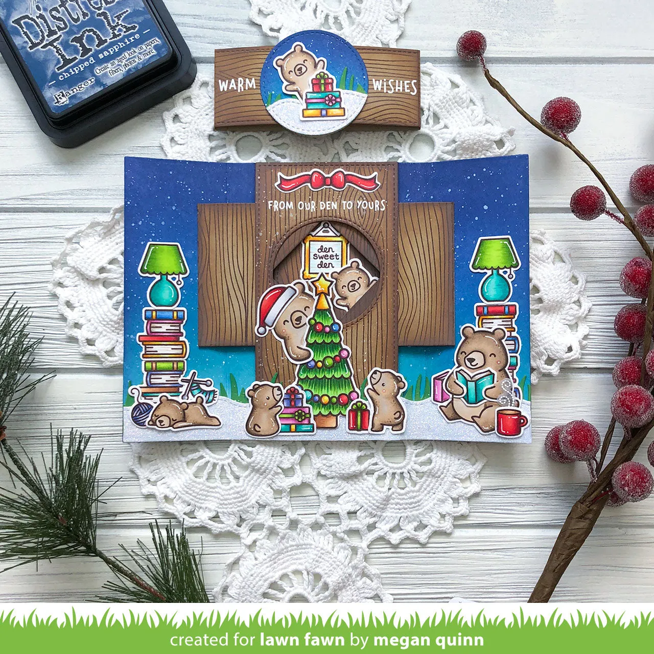 Lawn Fawn Shutter Card Add-On LF2433 Stanzschablone