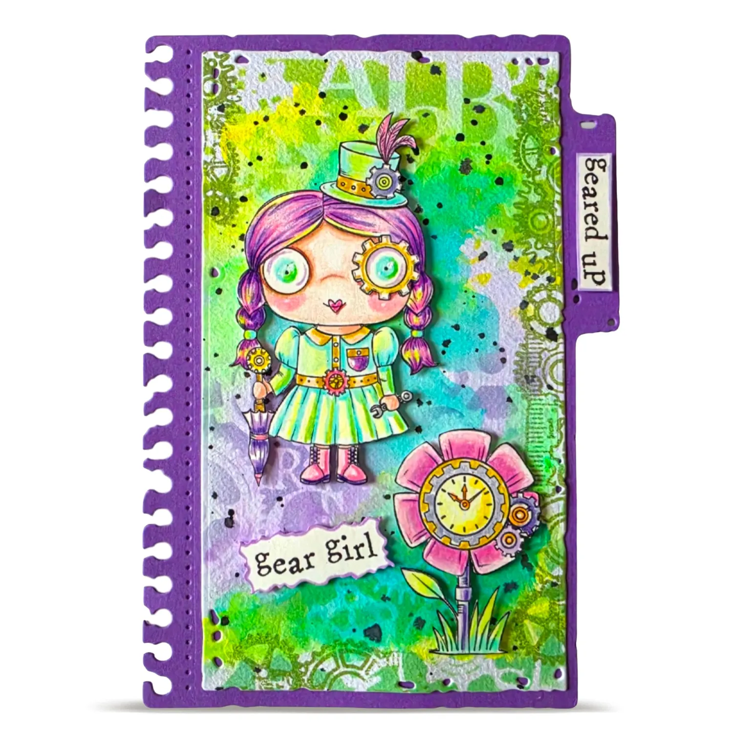 AALL and Create TP-1372 Geared For Adventure Stempelset A7 4-teilig