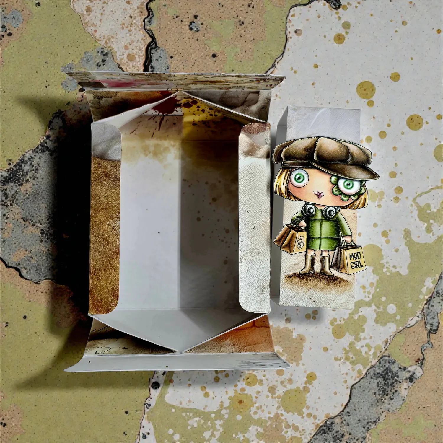 AALL and Create PA-54 Archive Tales Designpapier 30x30 cm 350g