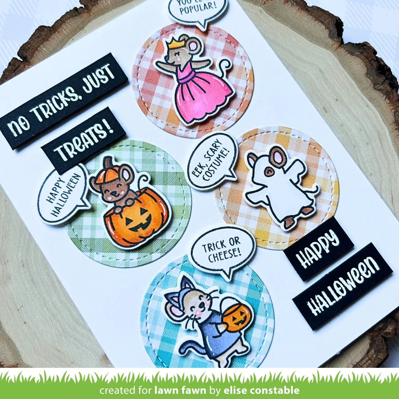 Lawn Fawn Favorite Flannel Fall Petite Paper Pack 6x6