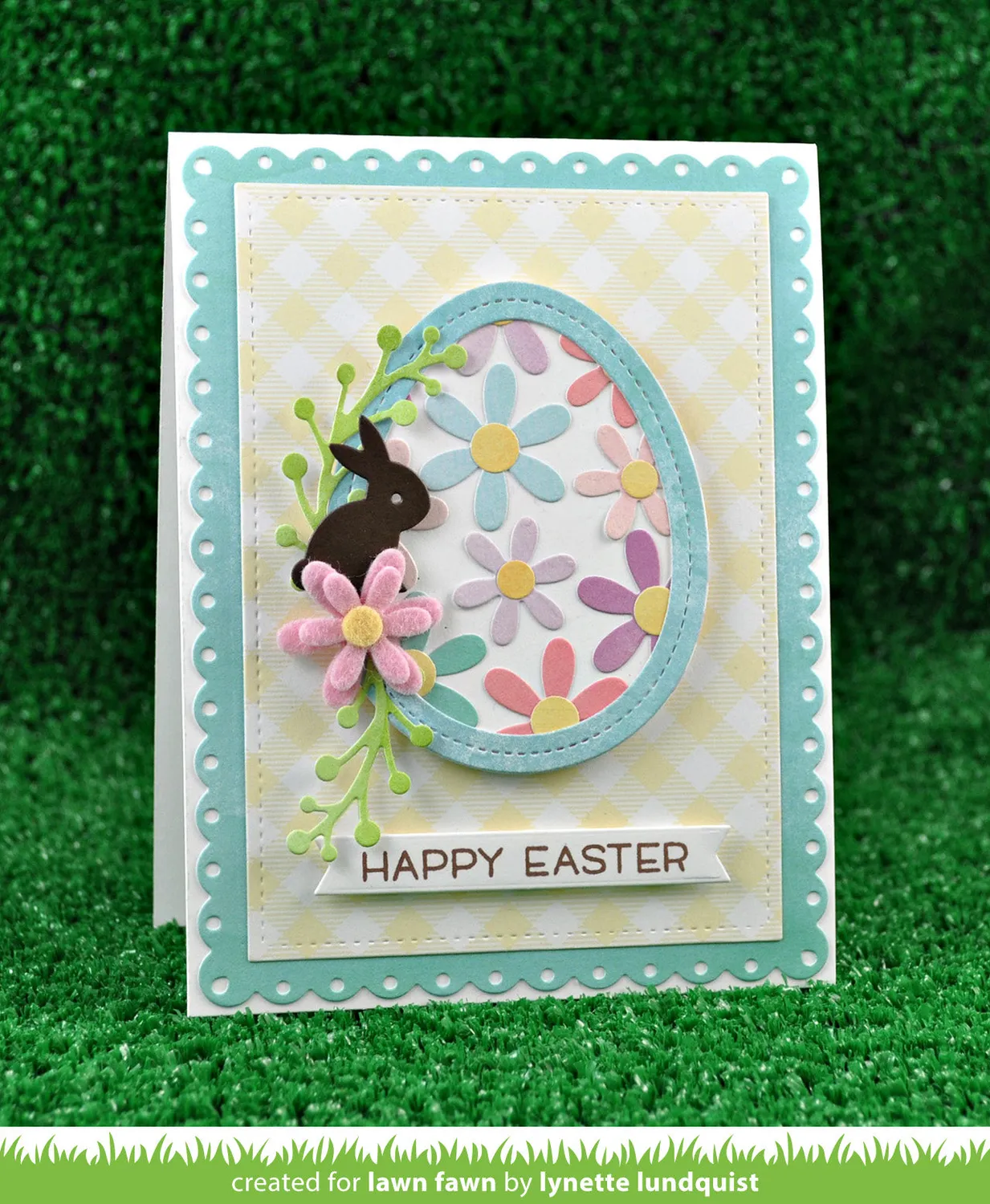 Lawn Fawn Lawn Cuts Easter Egg Frames Dies Ostern