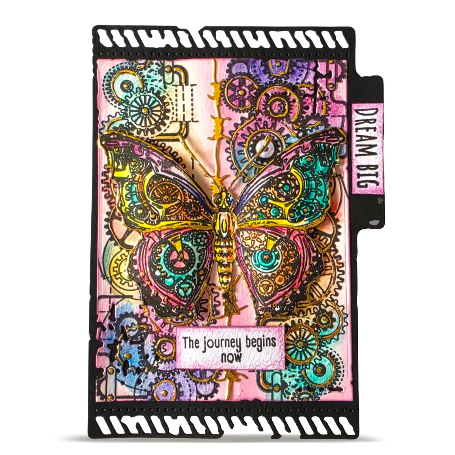 AALL and Create TP-1453 Dream Big Stempelset A6 Spruch