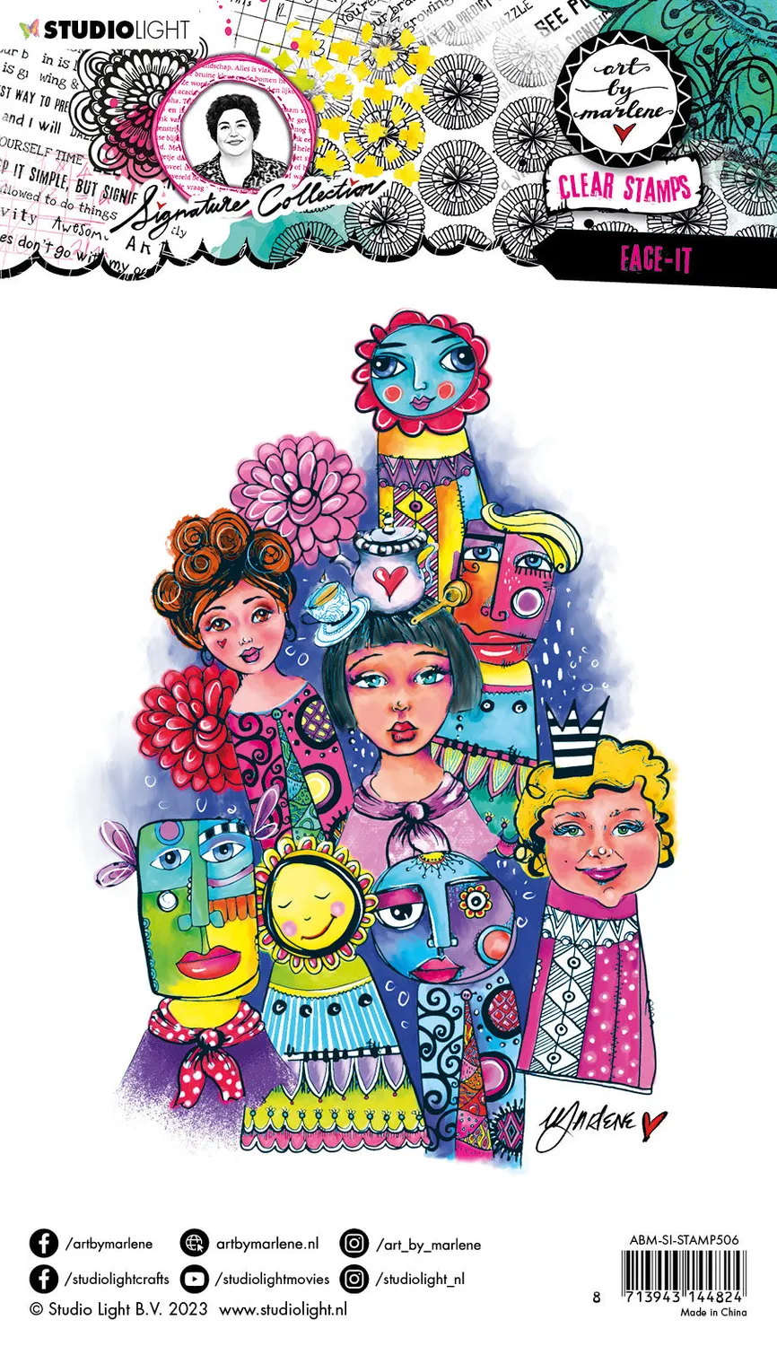 Art by Marlene Signature Face-it Clear Stempel 148x210mm