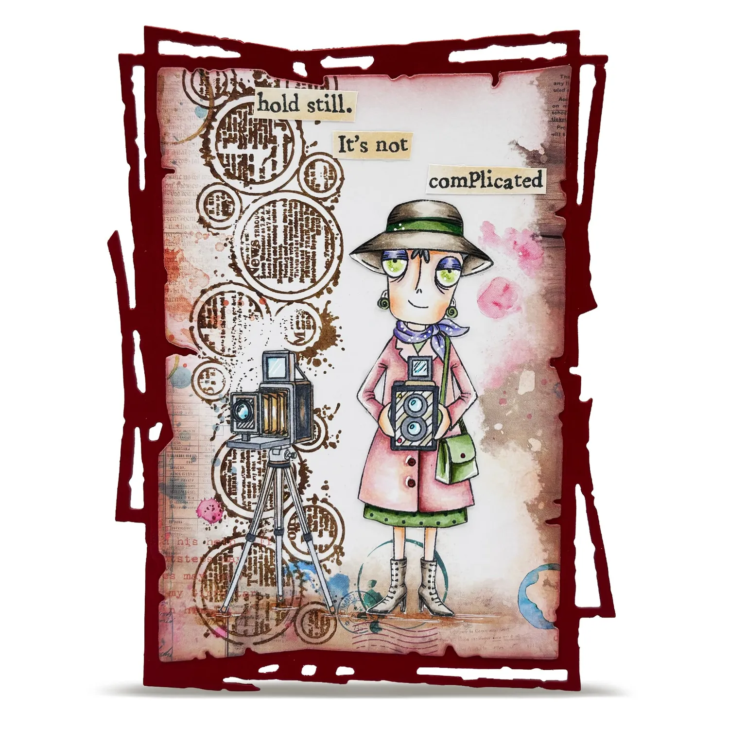 AALL and Create TP-1370 Dee Snaps Stempel A7