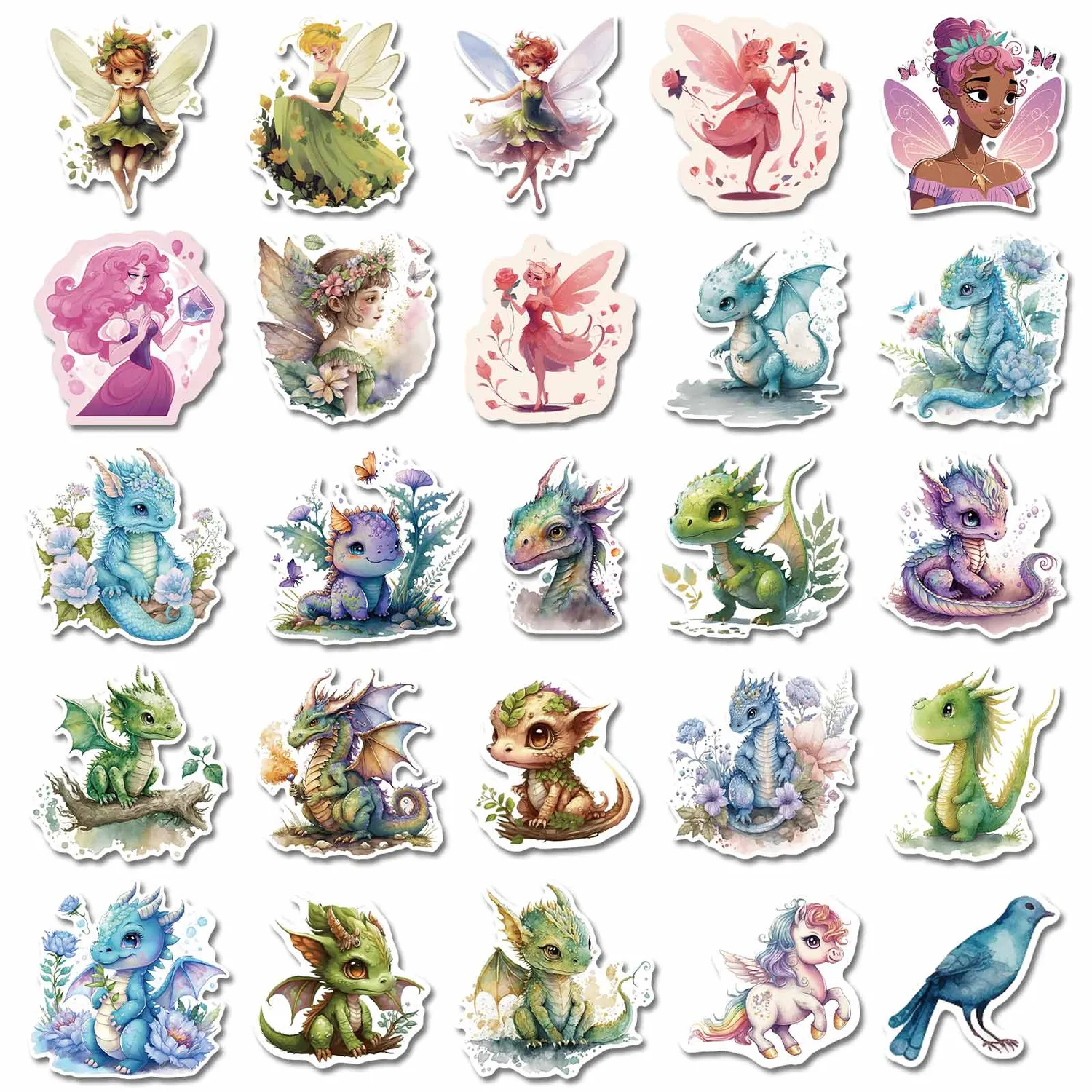 Ieebee Wizarding World Sticker 200 Stück Animals Cute Set