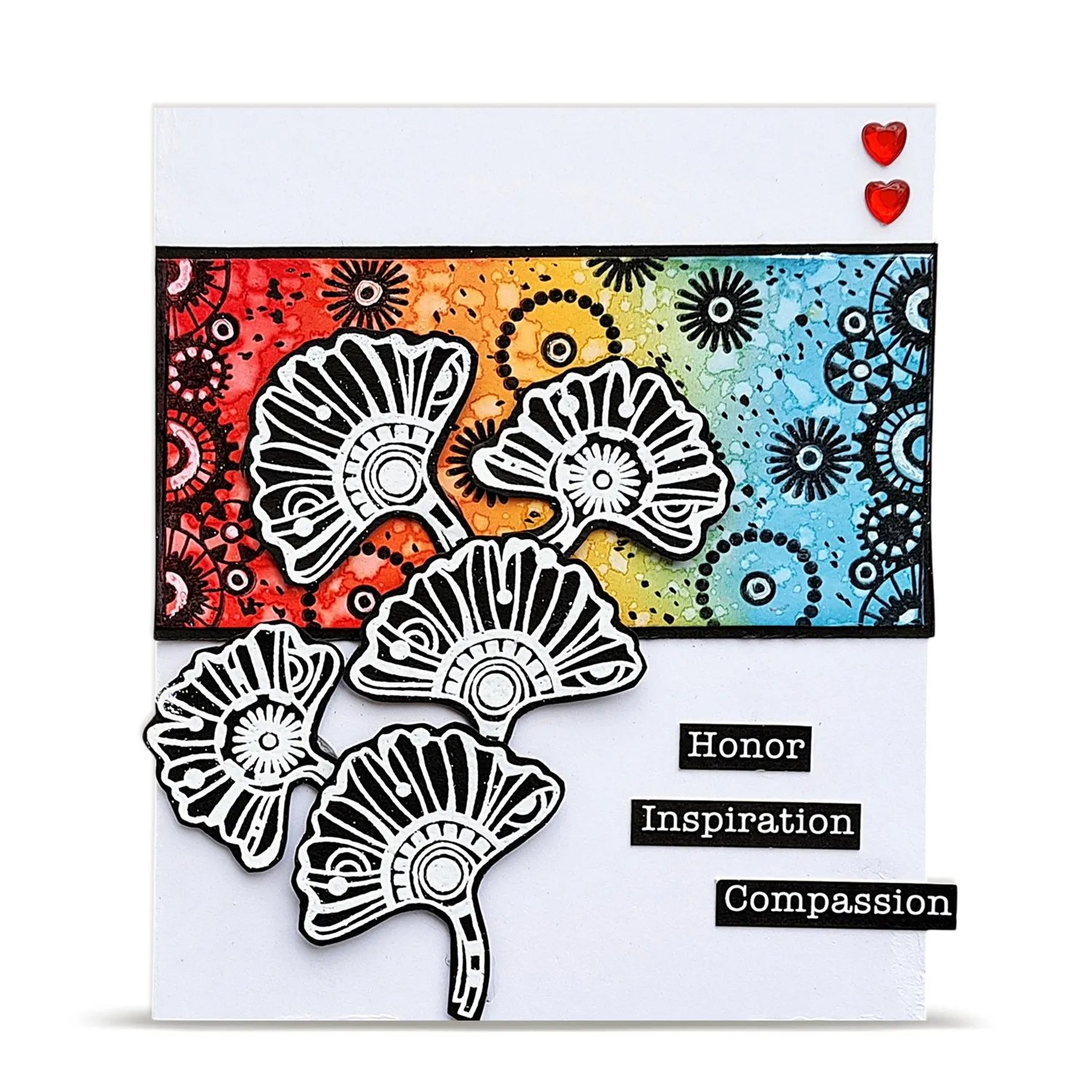 AALL and Create TP-1461 A6 Stempel Frise Pendentifs 9-teilig