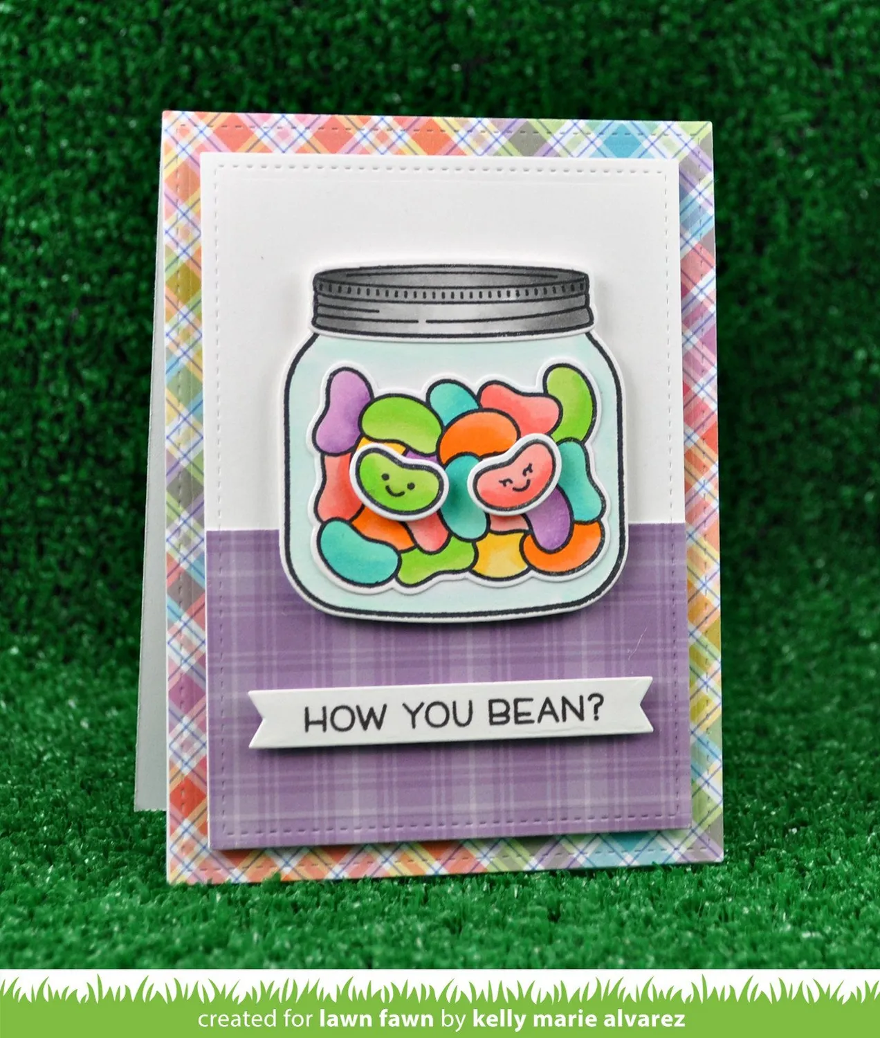 Lawn Fawn How You Bean? Stempelset Glas Ostern
