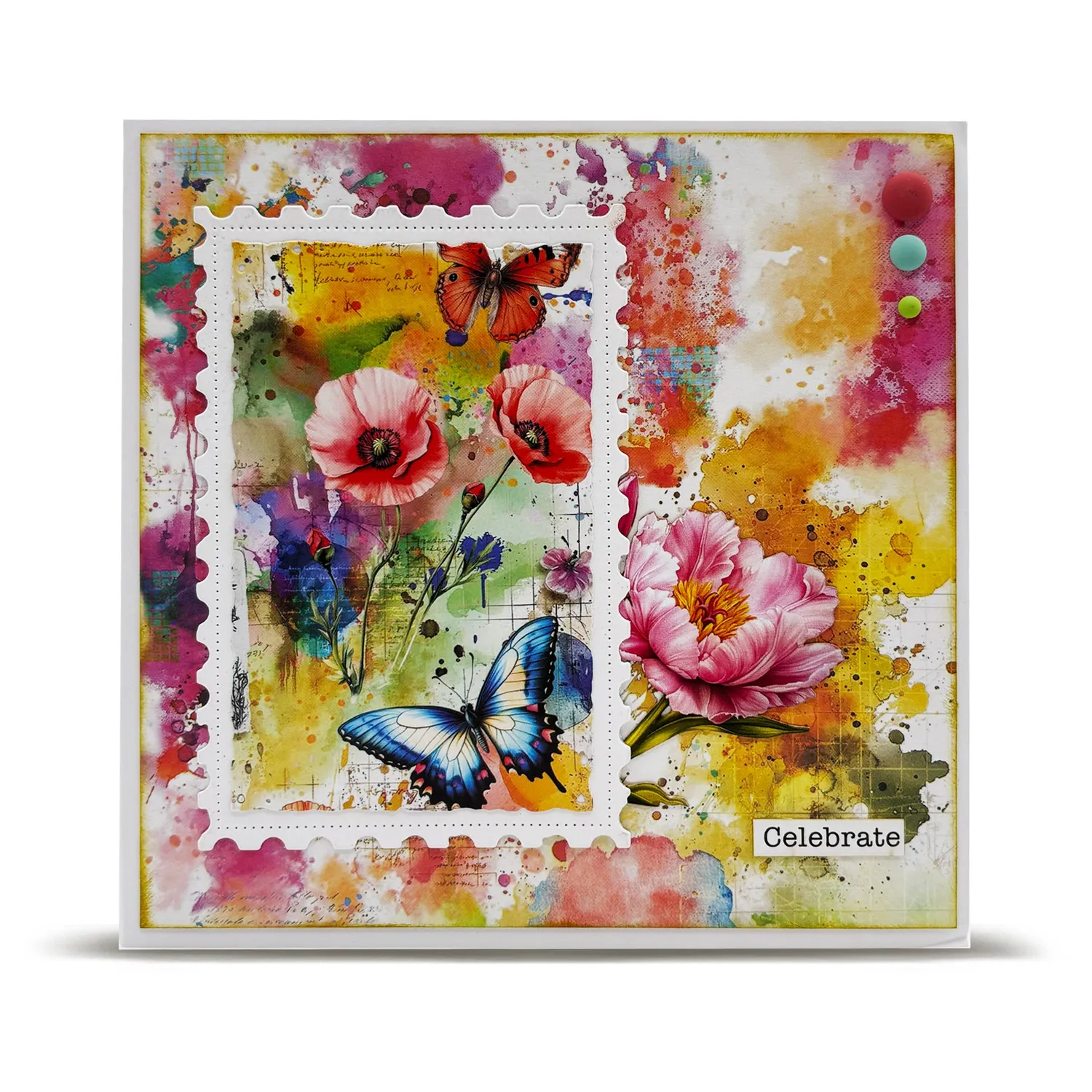 AALL and Create Garden Daydreams Designpapier 5er Blumen