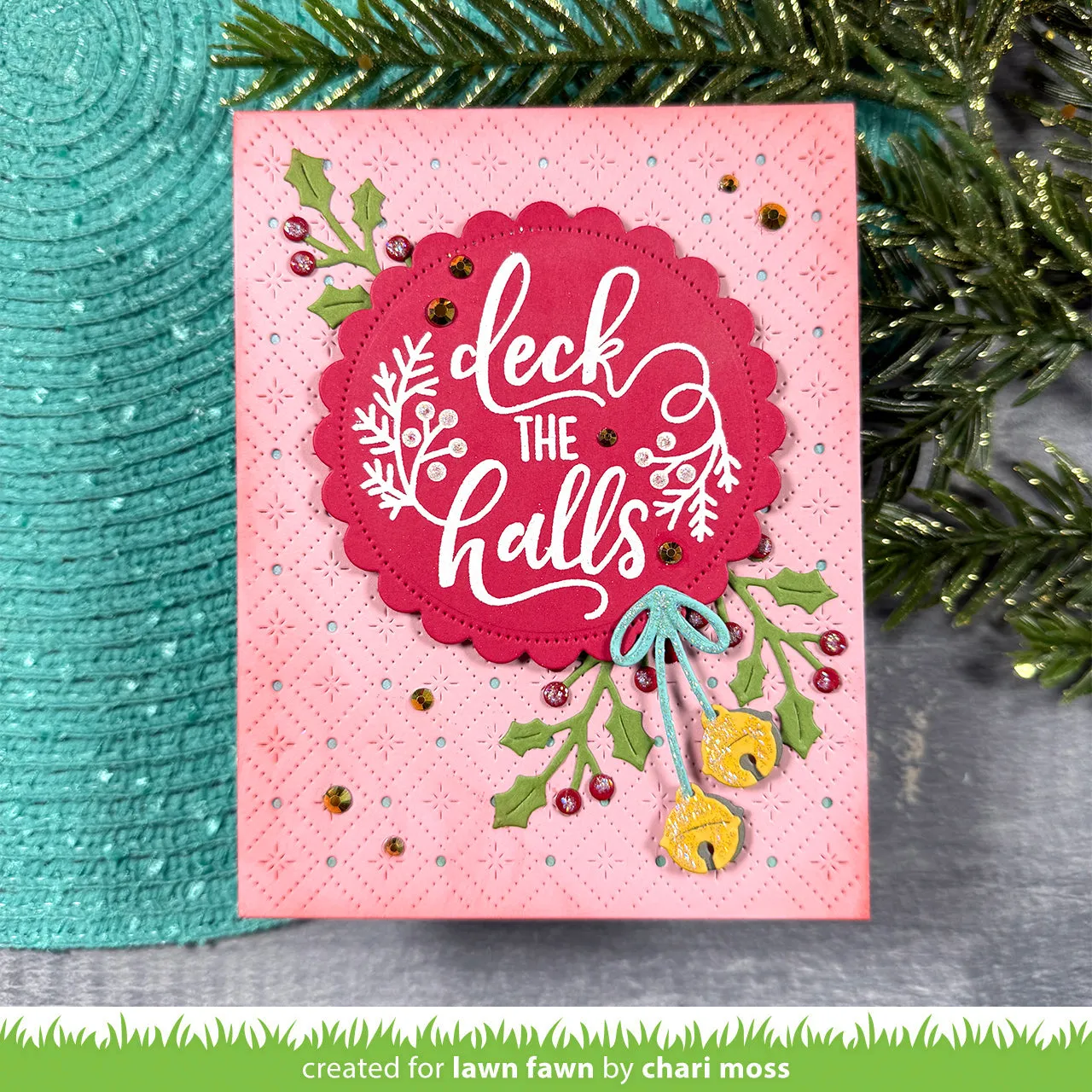 Lawn Fawn Big Messages Christmas Stempelset