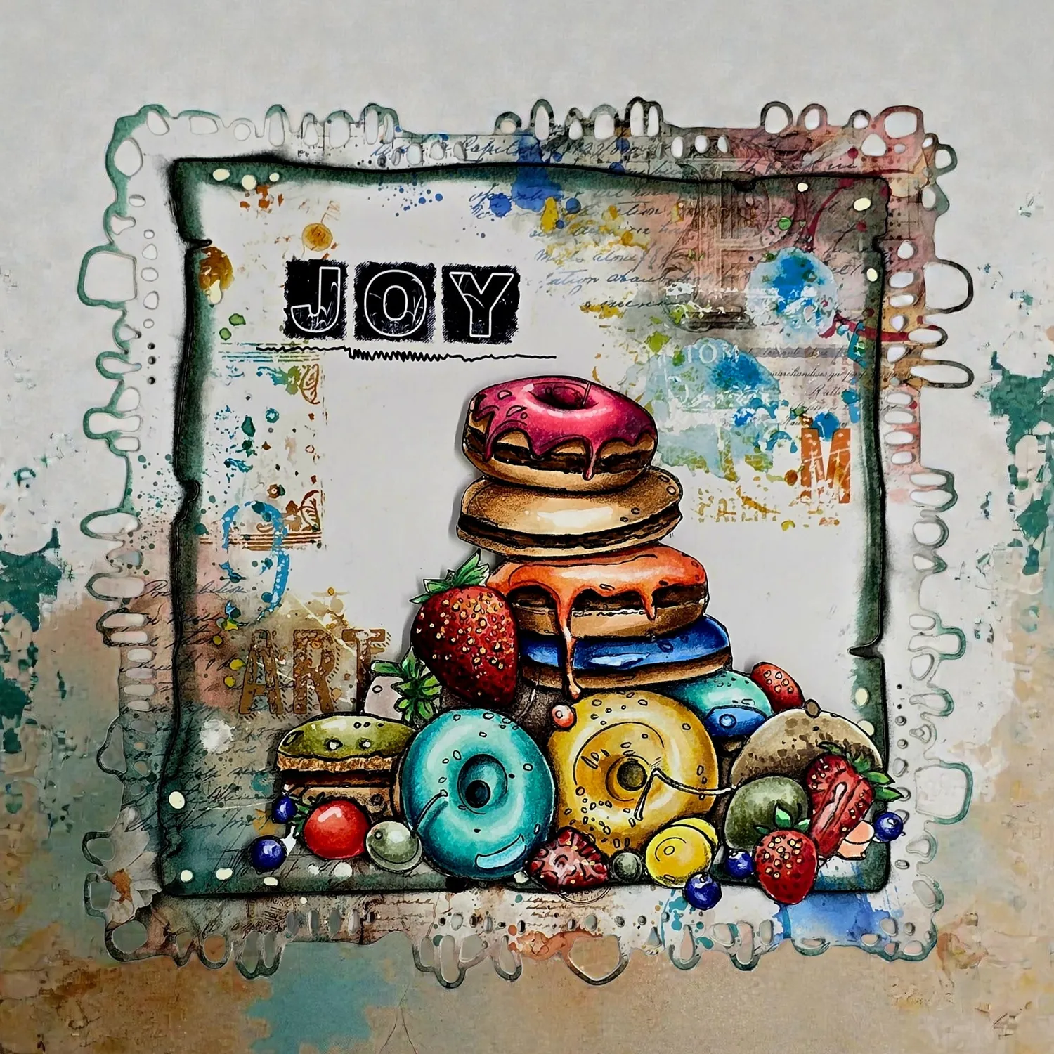 AALL and Create PA-53 Traces of Time Papier 6x6