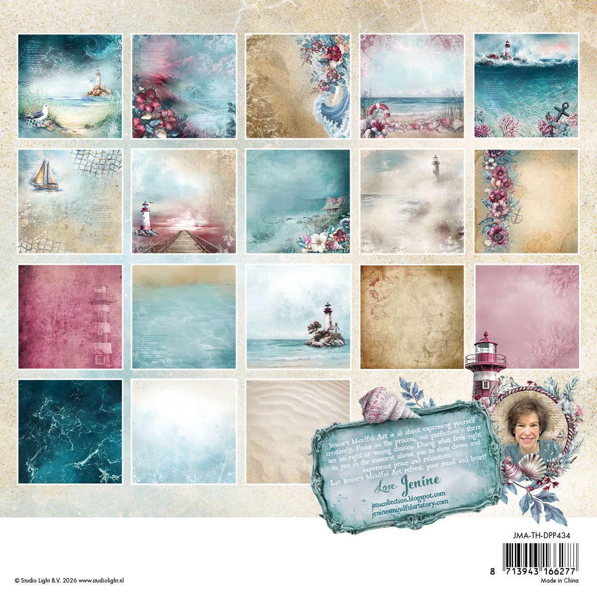 Jenine's Mindful Art Tide of Hope Backgrounds Designblock 36 Blatt