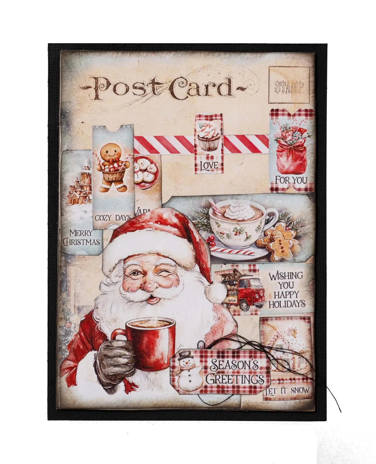 StudioLight Essentials Cozy Christmas Mini Papierblock 24 Blatt